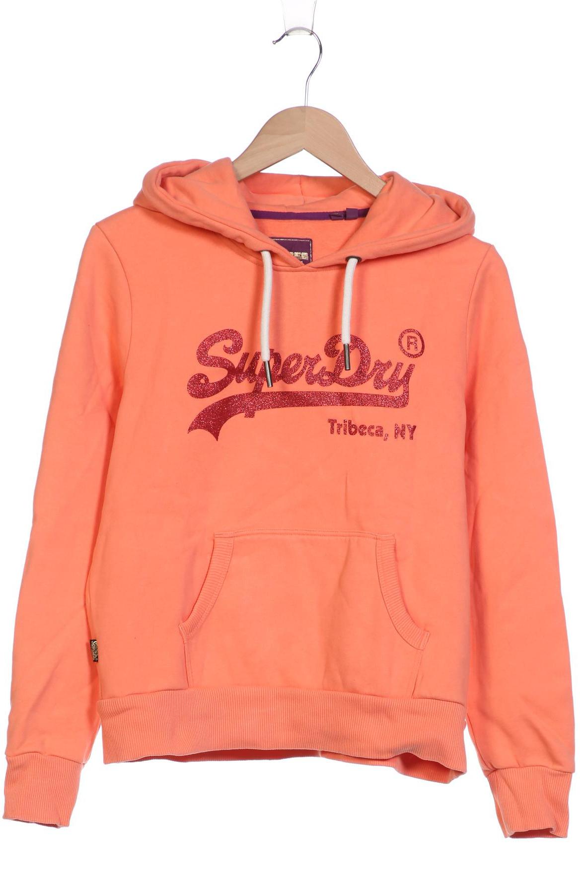 

Superdry Damen Kapuzenpullover, orange, Gr. 40