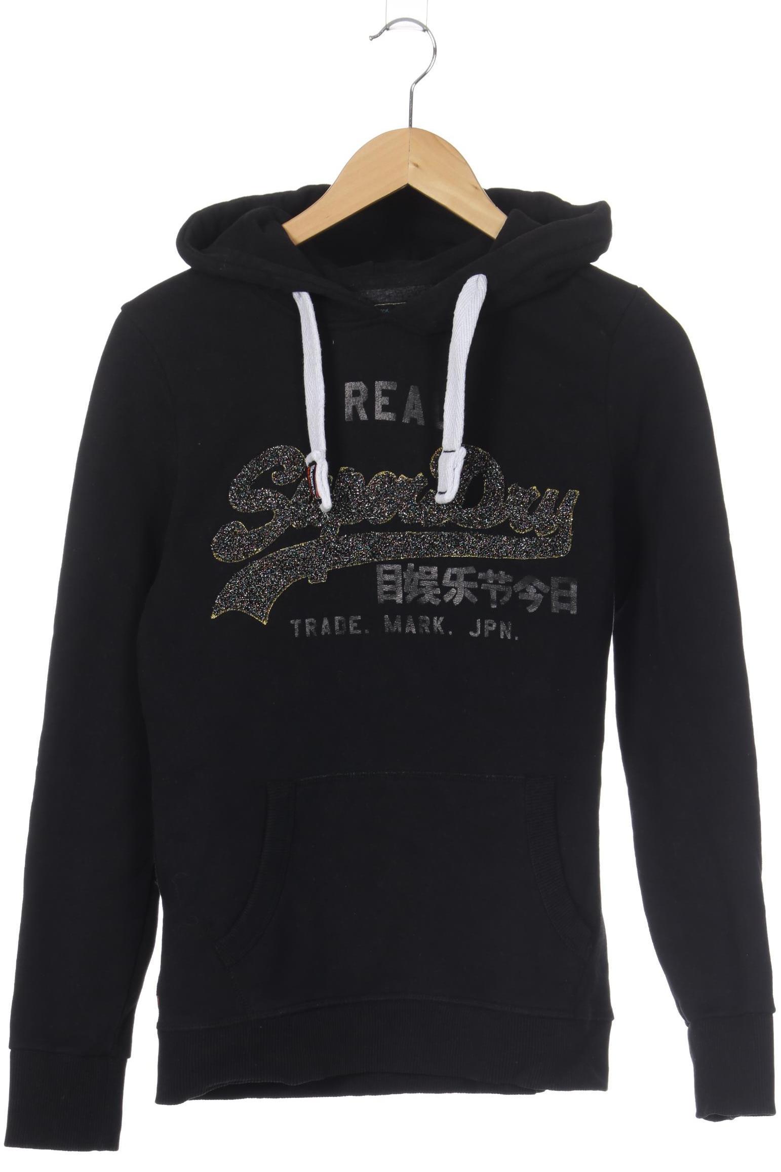 

Superdry Damen Kapuzenpullover, schwarz, Gr. 38