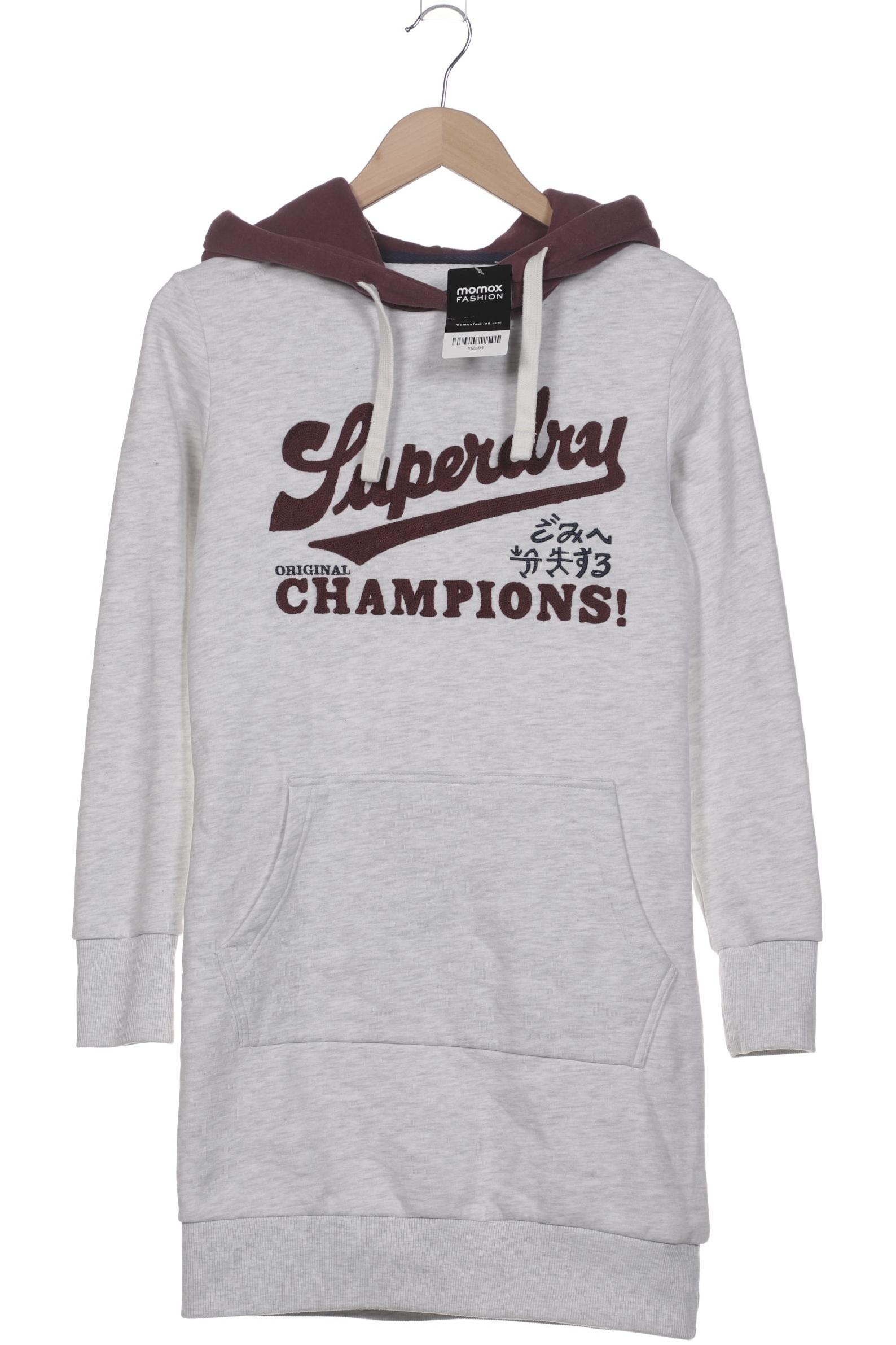 

Superdry Damen Kapuzenpullover, grau, Gr. 36