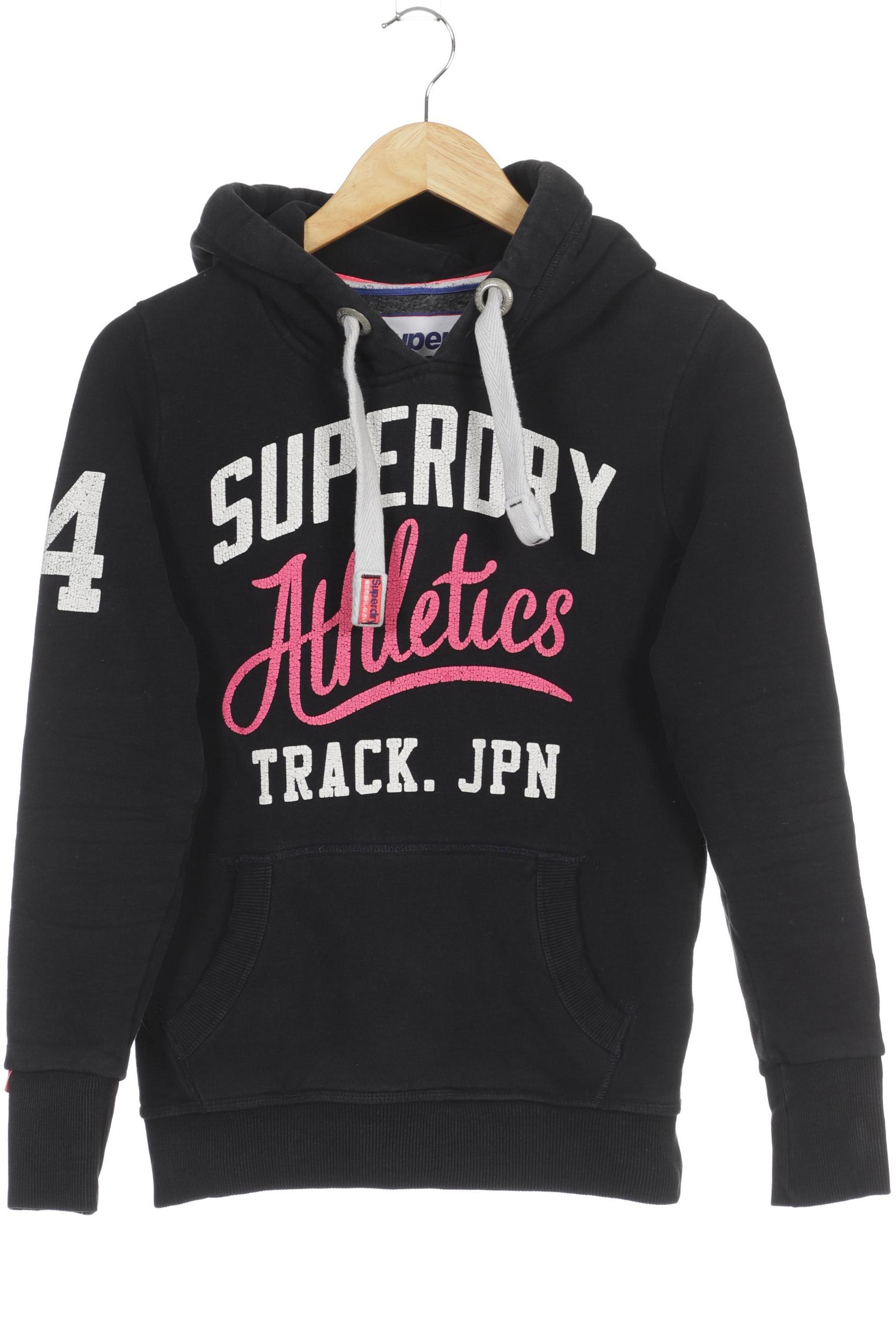 

Superdry Damen Kapuzenpullover, schwarz, Gr.
