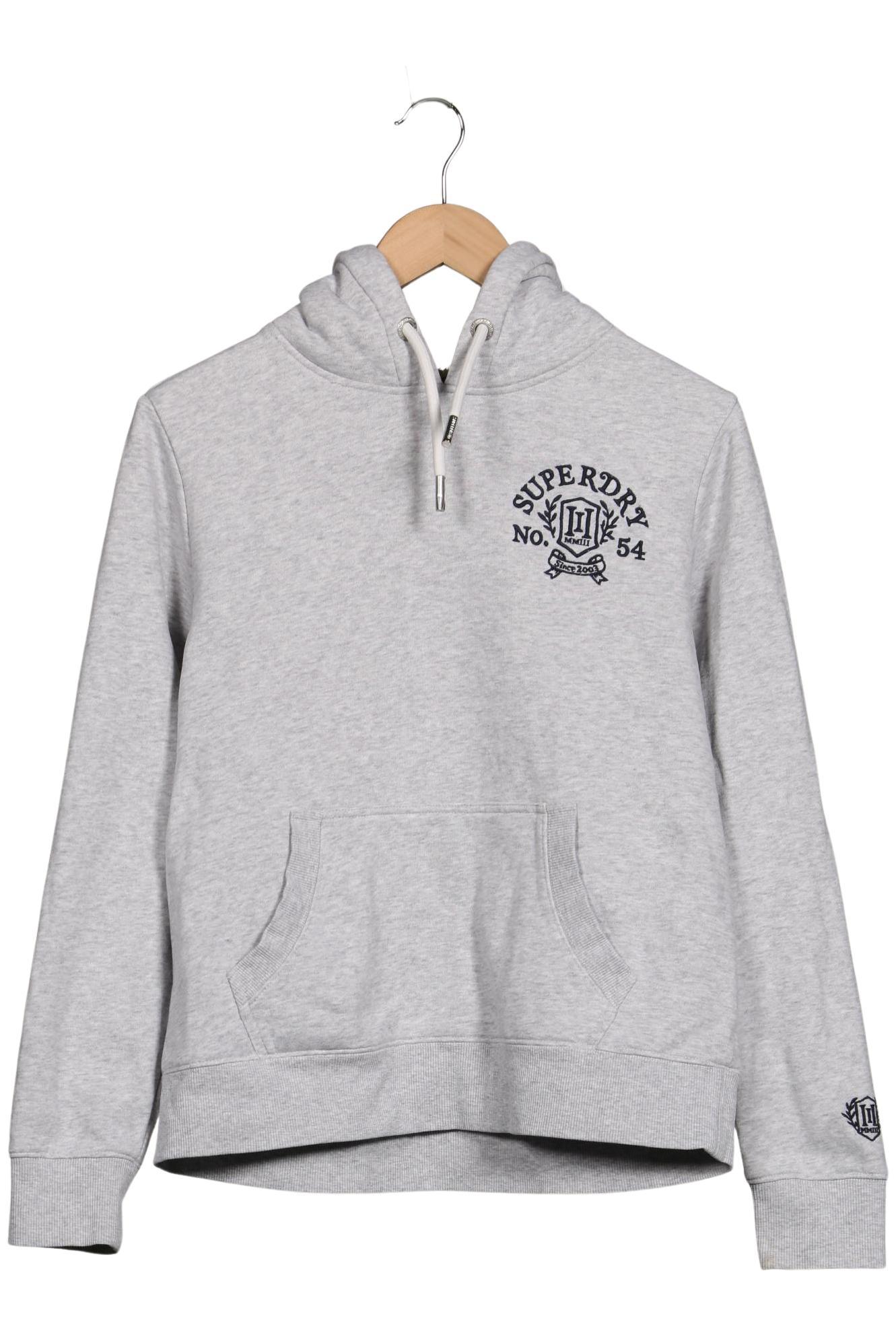 

Superdry Damen Kapuzenpullover, grau, Gr. 42