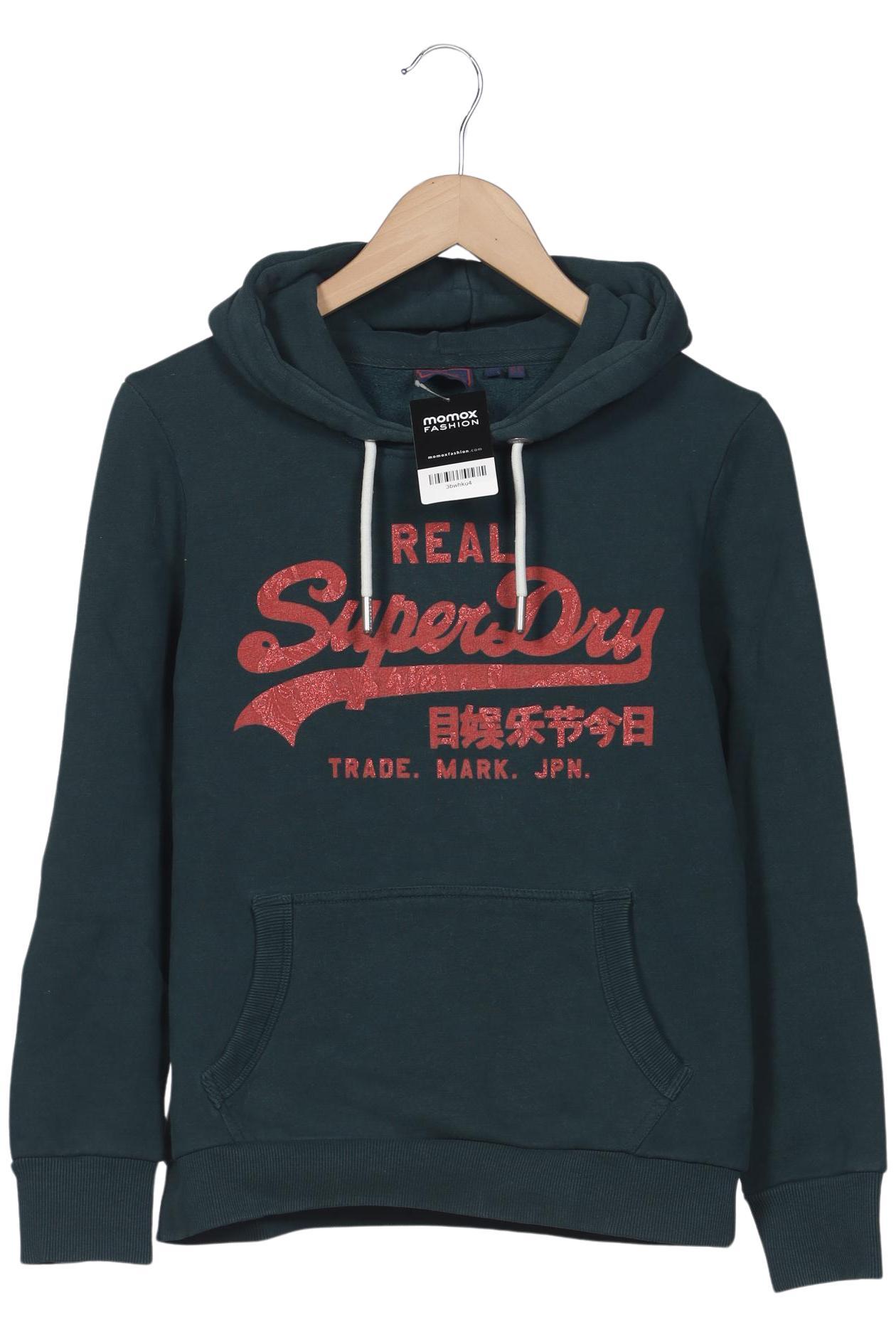 

Superdry Damen Kapuzenpullover, grün, Gr. 40