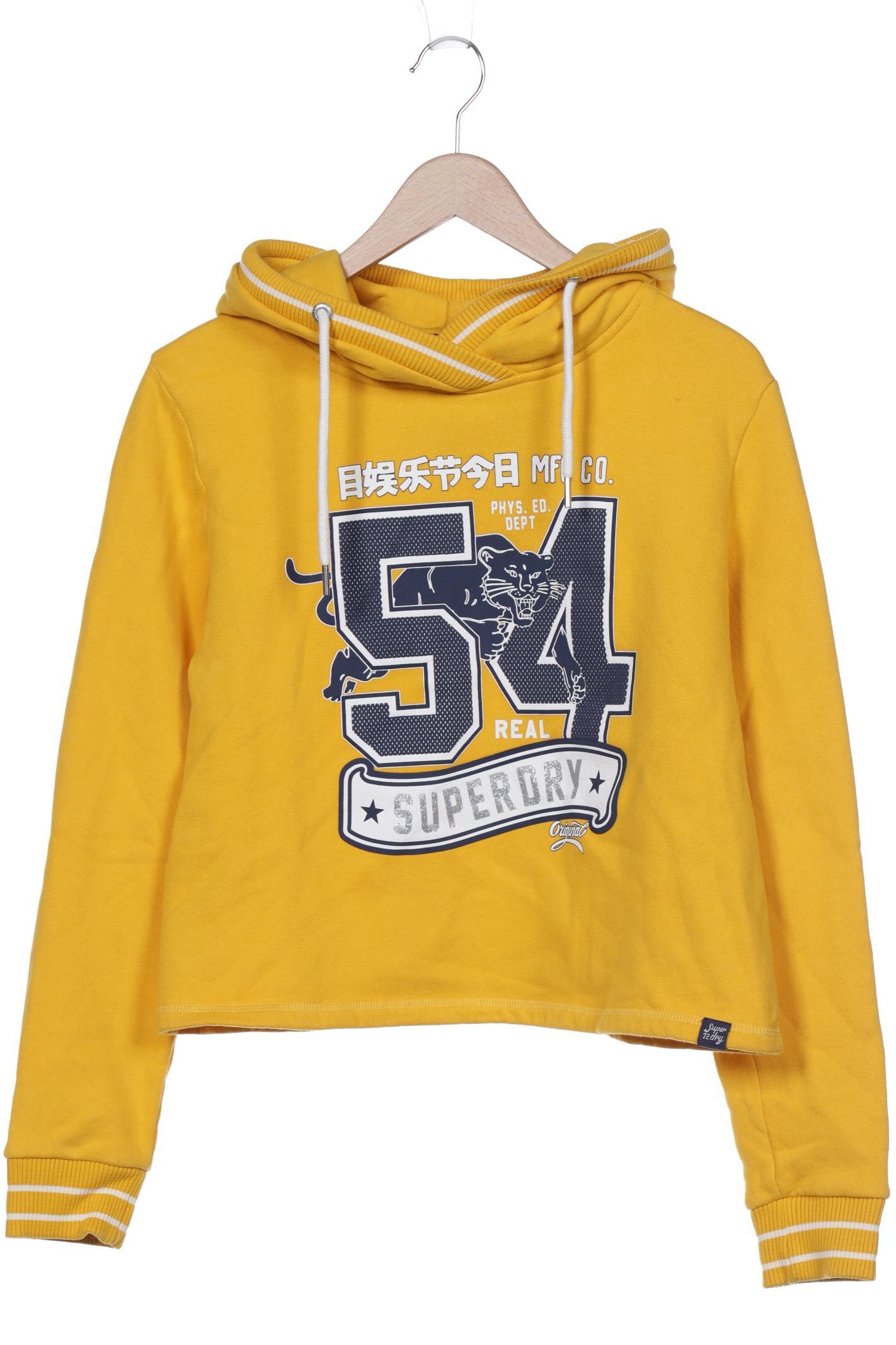 

Superdry Damen Kapuzenpullover, gelb