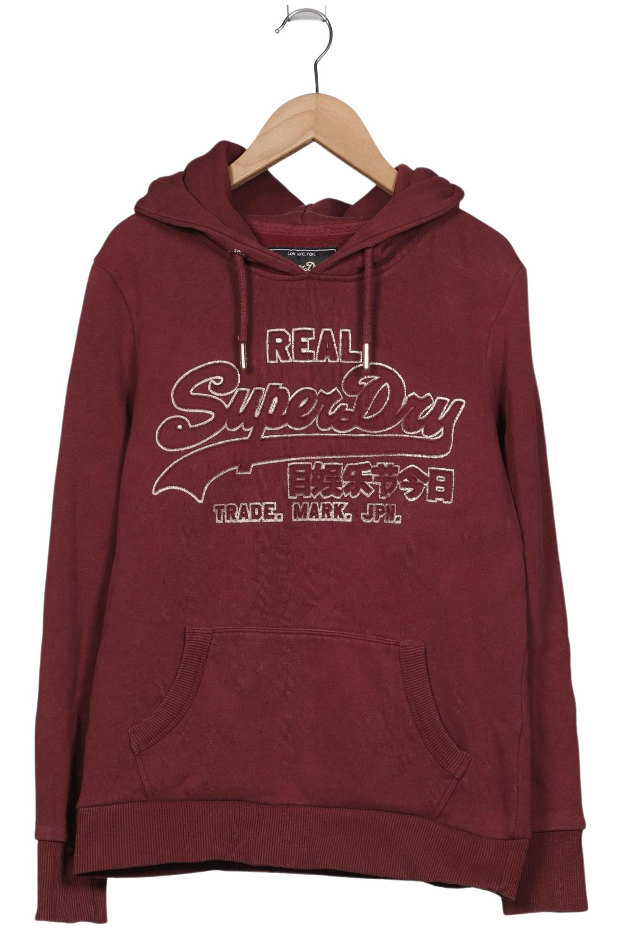 

Superdry Damen Kapuzenpullover, bordeaux, Gr. 38