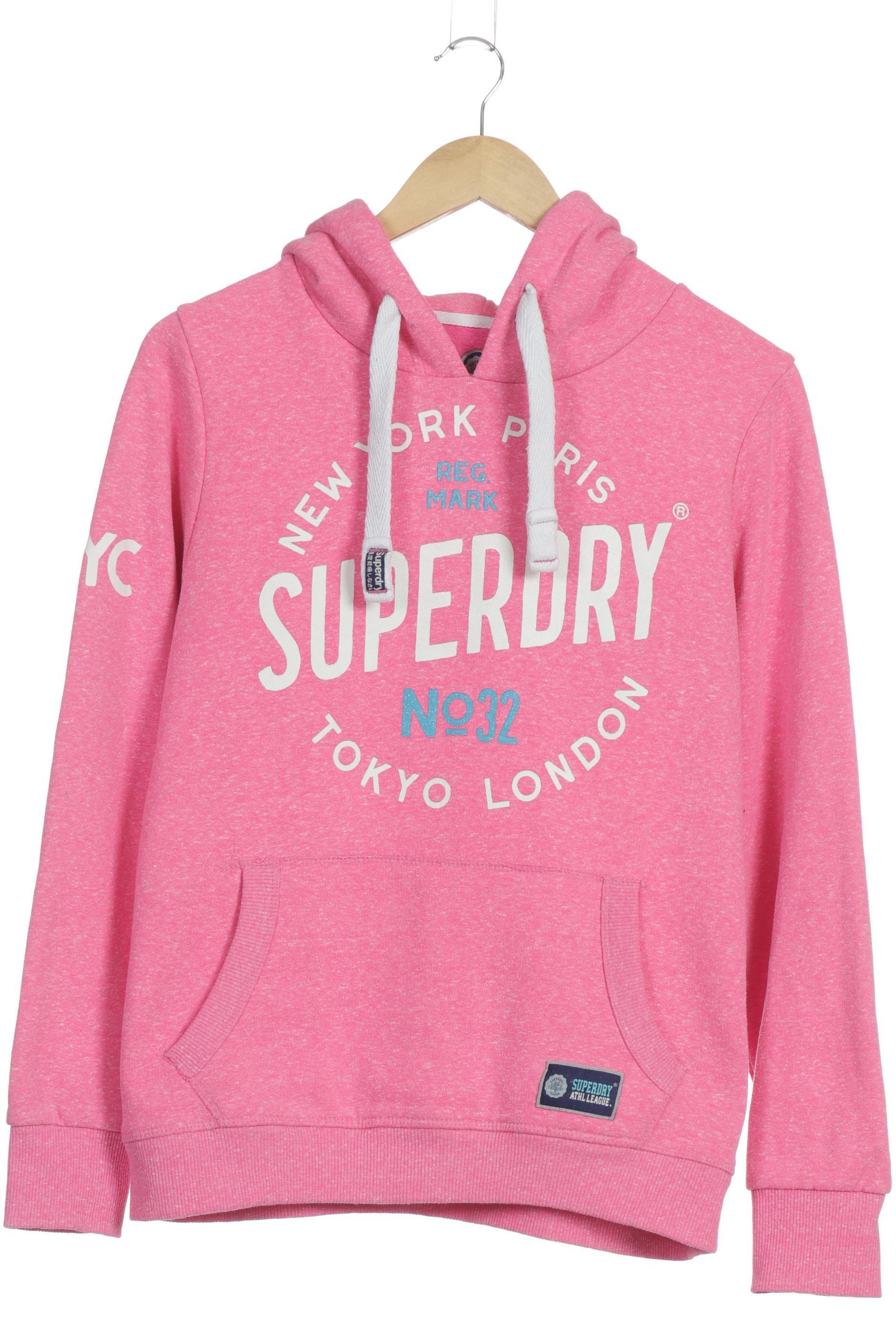 

Superdry Damen Kapuzenpullover, pink, Gr.