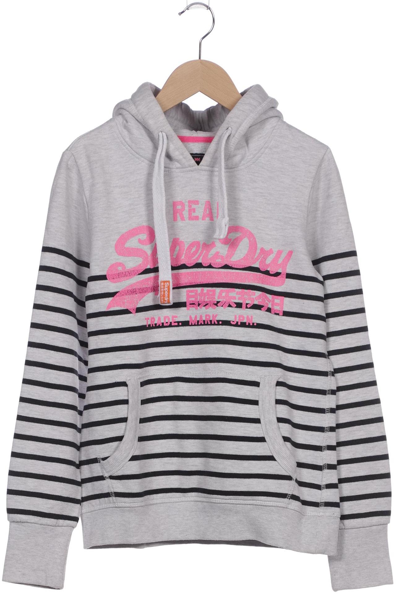 

Superdry Damen Kapuzenpullover, grau, Gr. 38