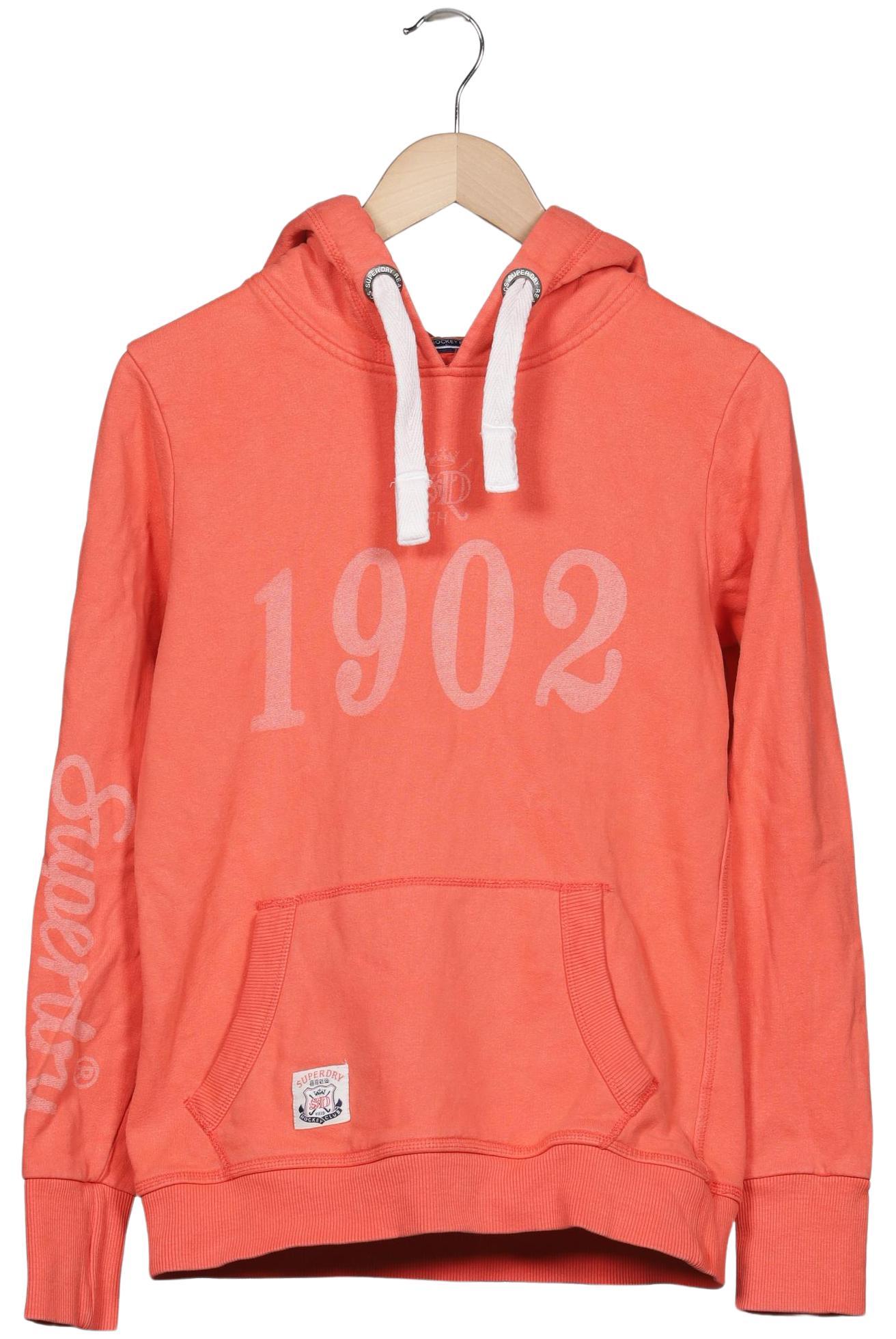 

Superdry Damen Kapuzenpullover, rot, Gr. 38