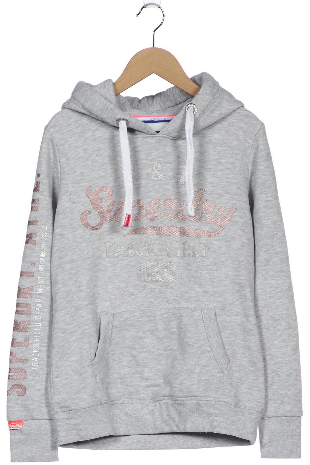 

Superdry Damen Kapuzenpullover, grau