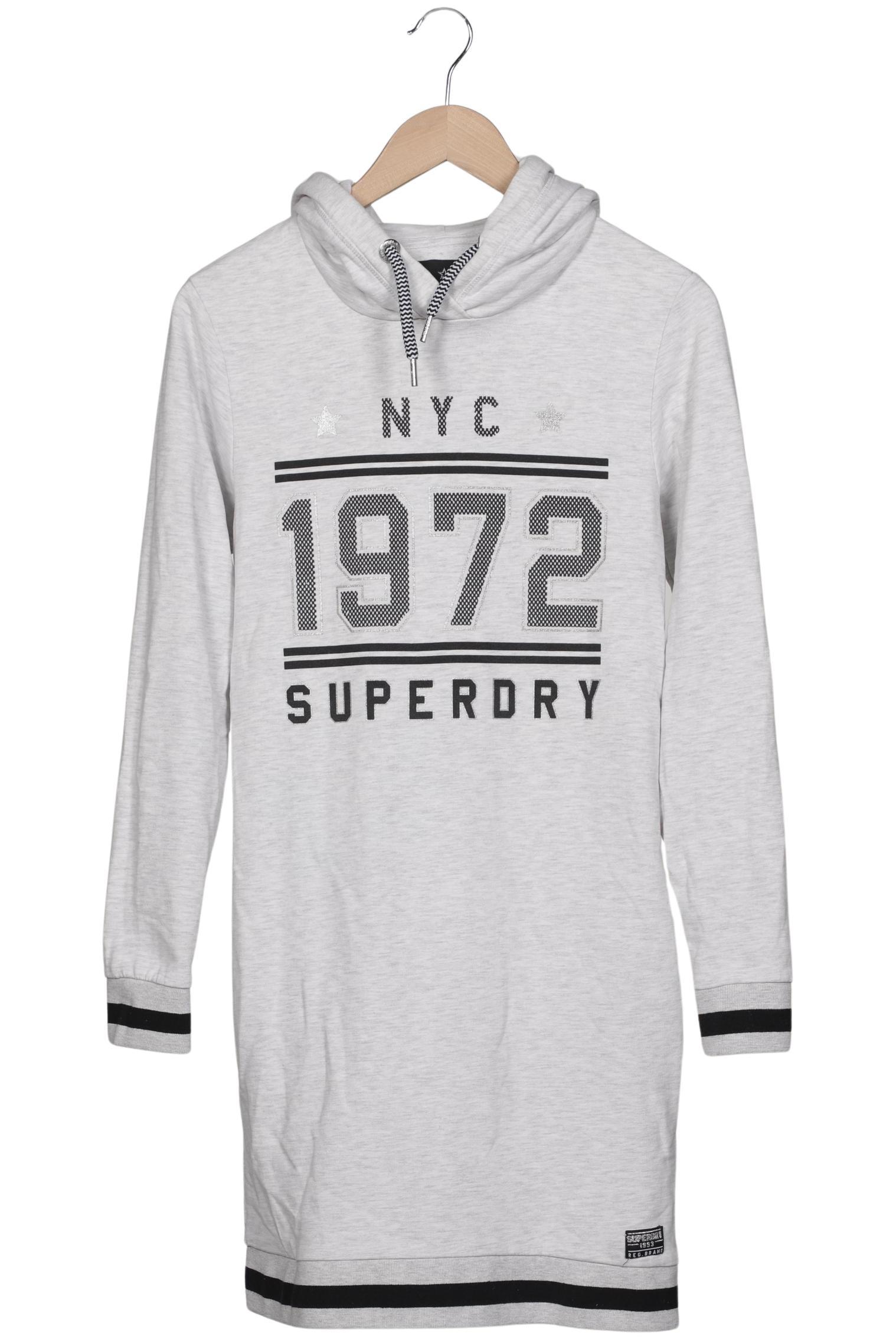 

Superdry Damen Kapuzenpullover, grau, Gr. 38