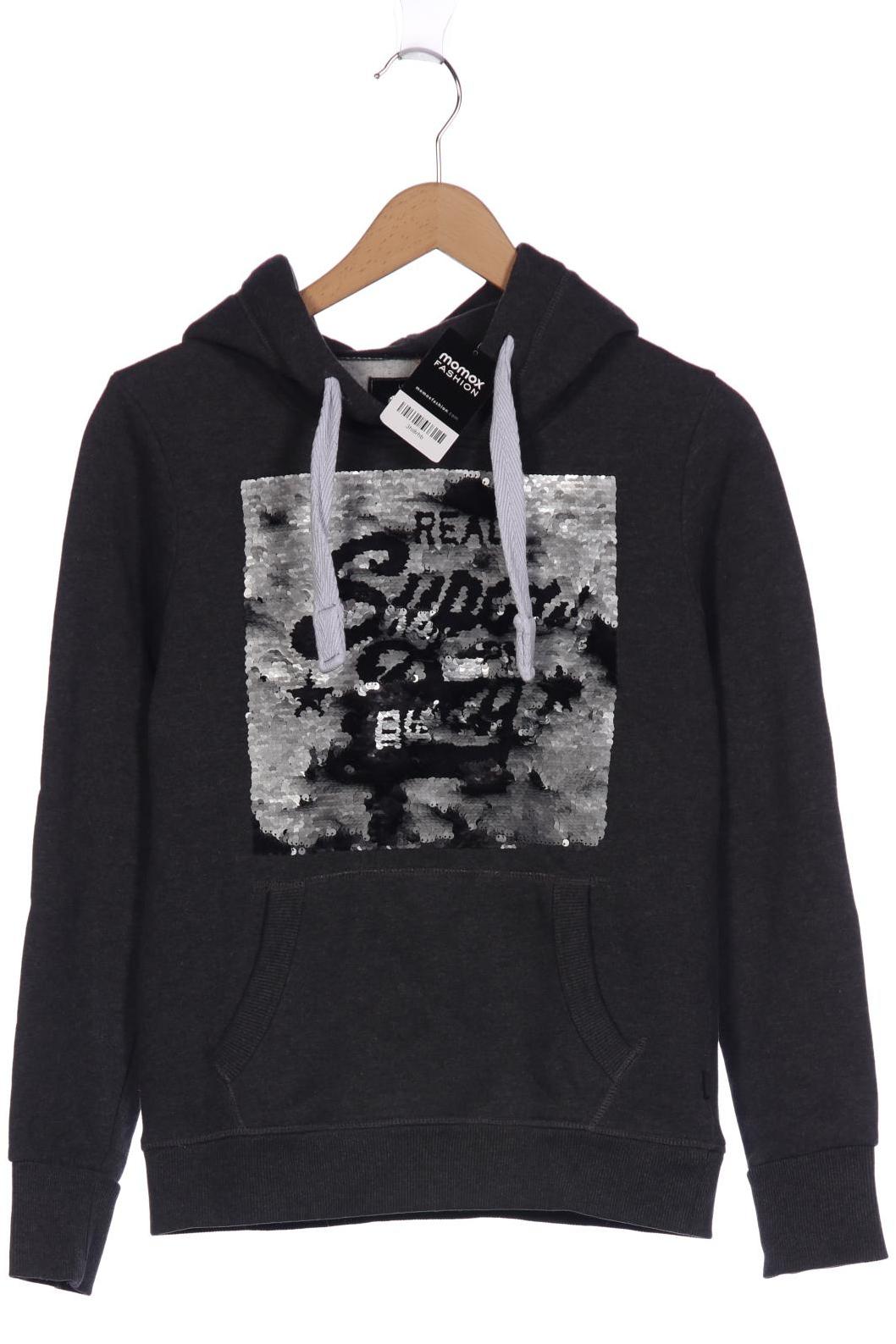 

Superdry Damen Kapuzenpullover, grau