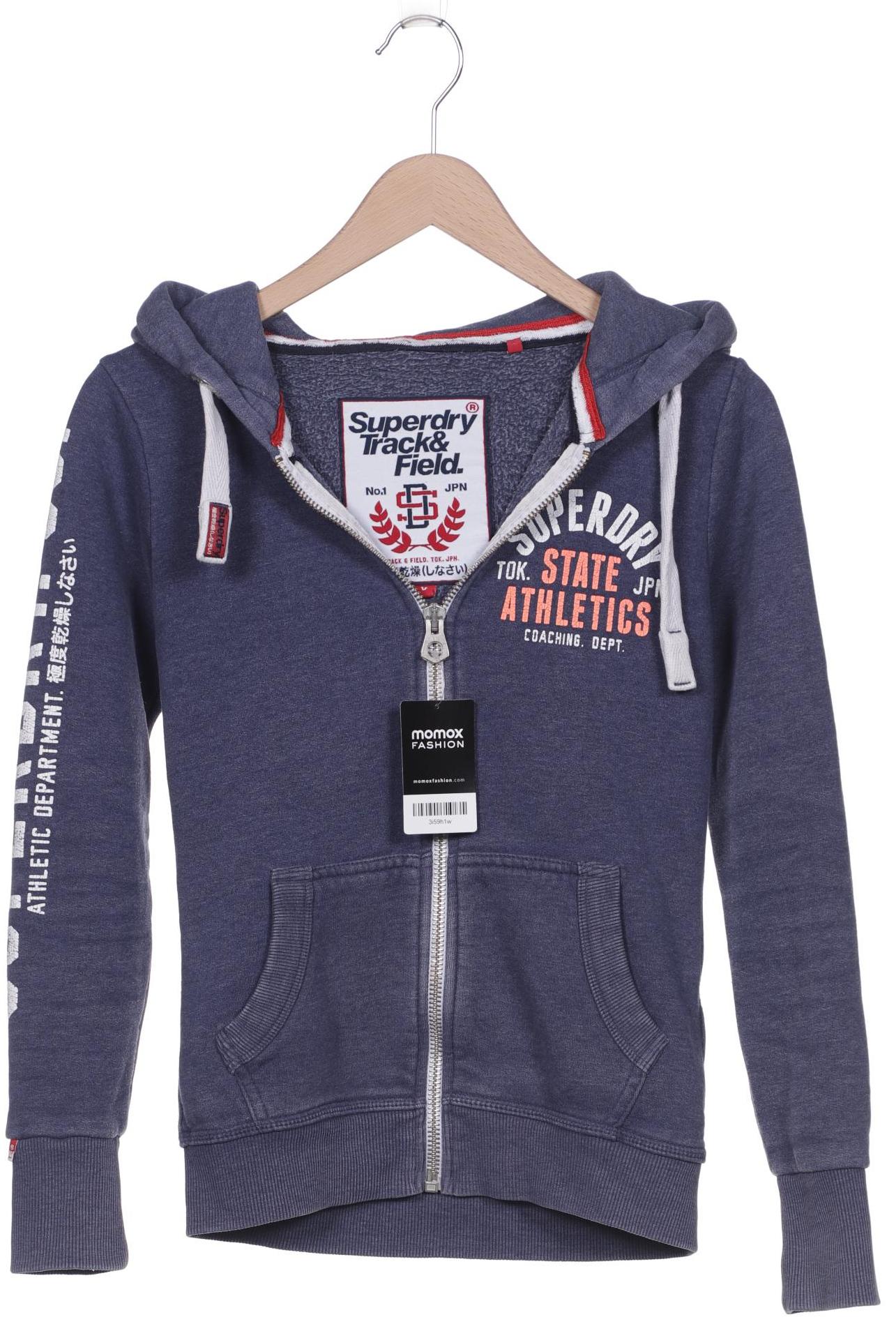 

Superdry Damen Kapuzenpullover, blau