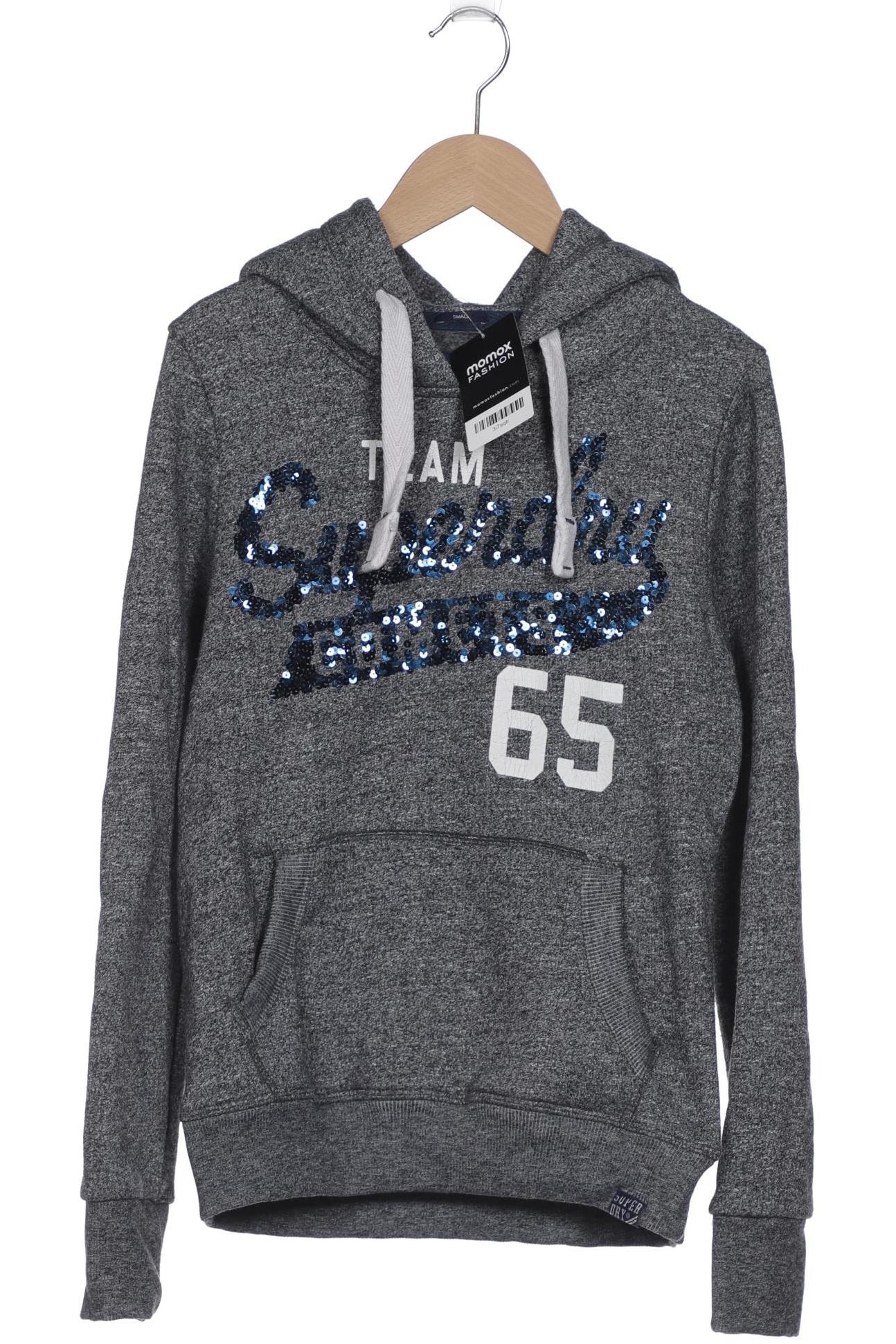 

Superdry Damen Kapuzenpullover, grau