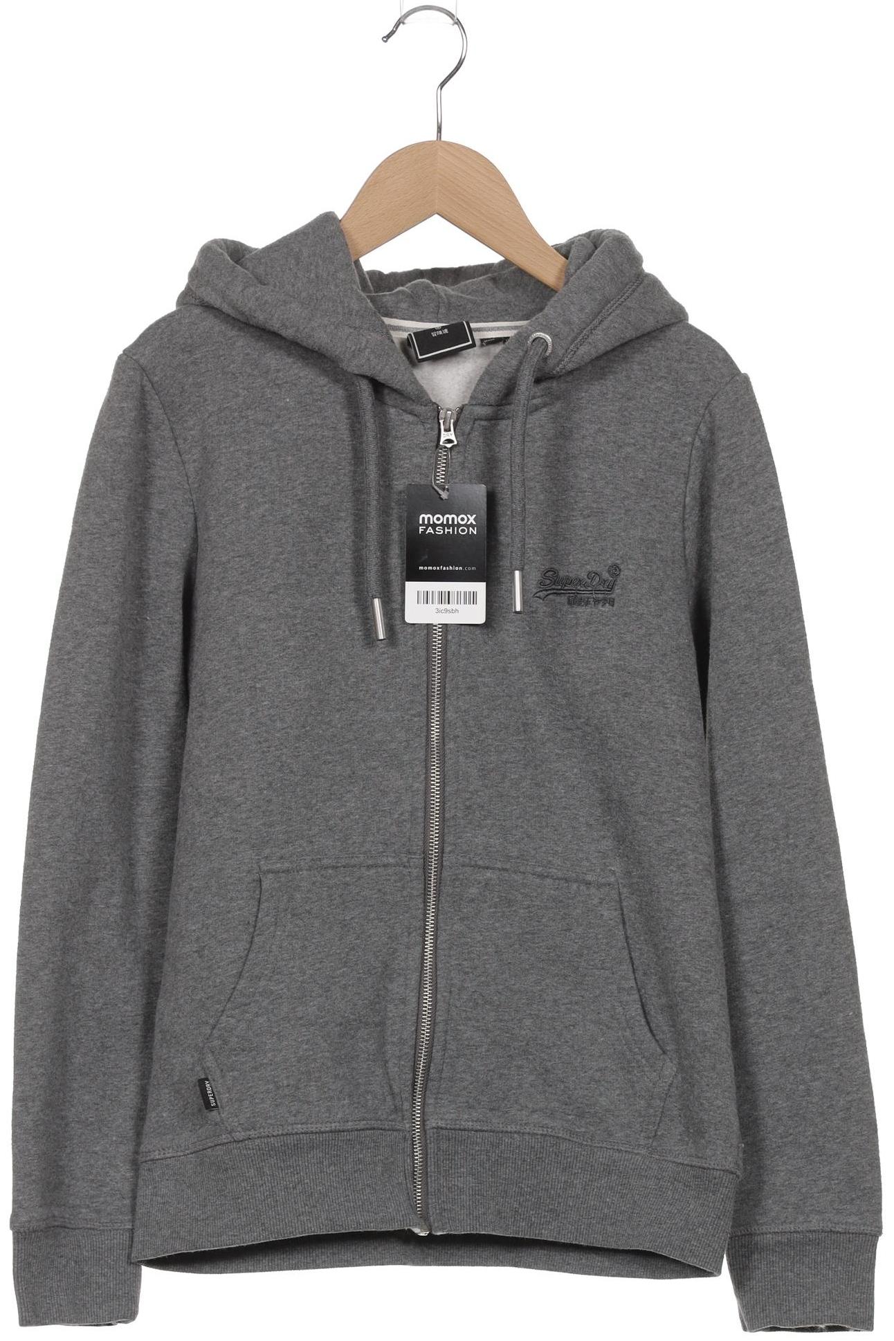 

Superdry Damen Kapuzenpullover, grau, Gr. 40