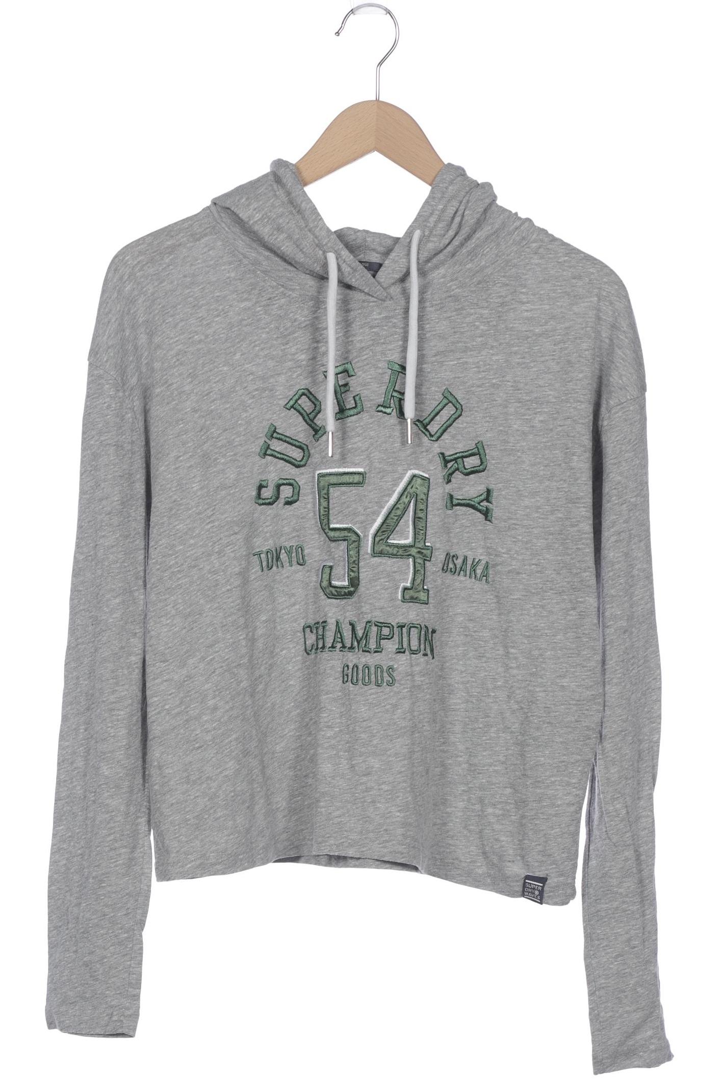

Superdry Damen Kapuzenpullover, grau, Gr. 42
