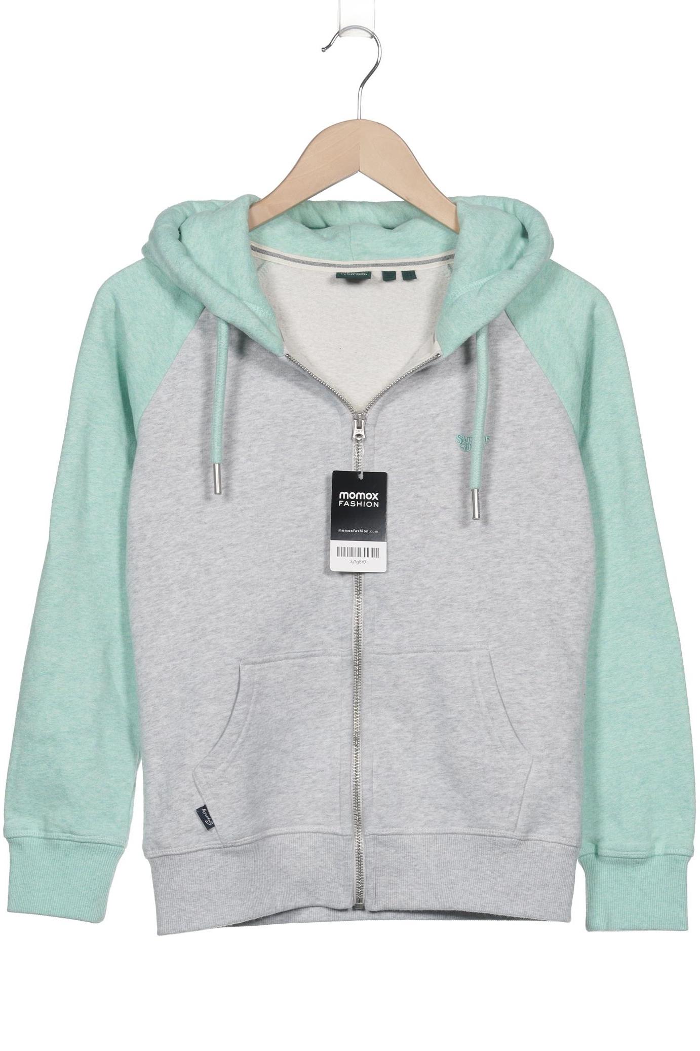 

Superdry Damen Kapuzenpullover, grau, Gr. 36