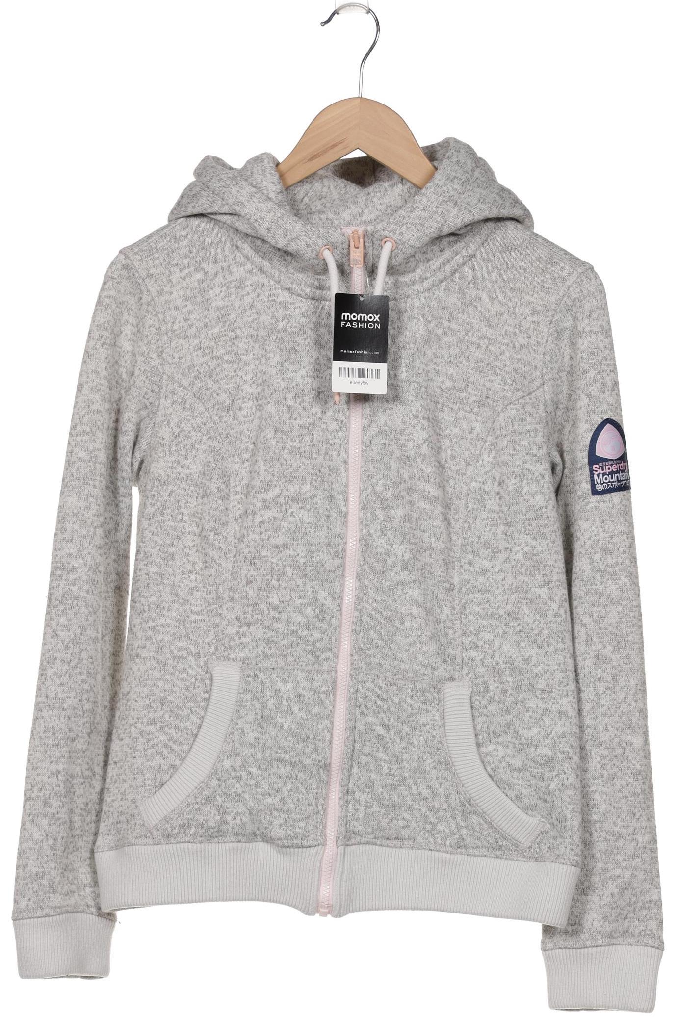 

Superdry Damen Kapuzenpullover, grau, Gr. 42