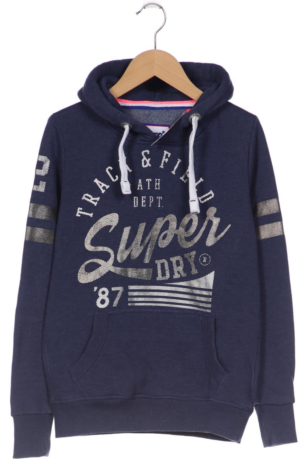 

Superdry Damen Kapuzenpullover, marineblau