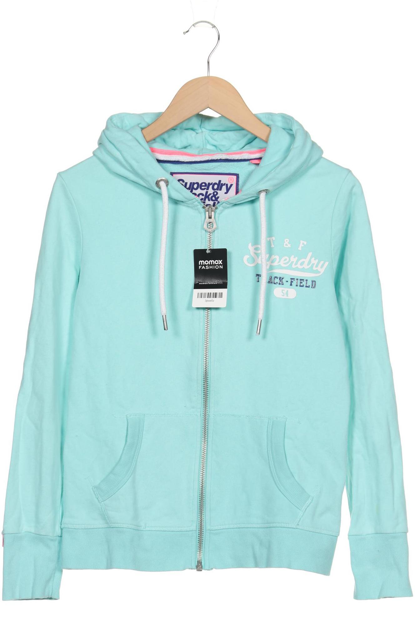 

Superdry Damen Kapuzenpullover, hellblau, Gr. 38