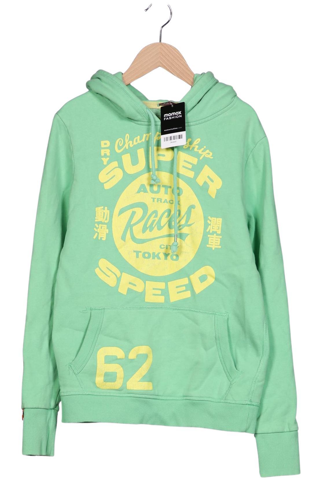 

Superdry Damen Kapuzenpullover, hellgrün, Gr. 42