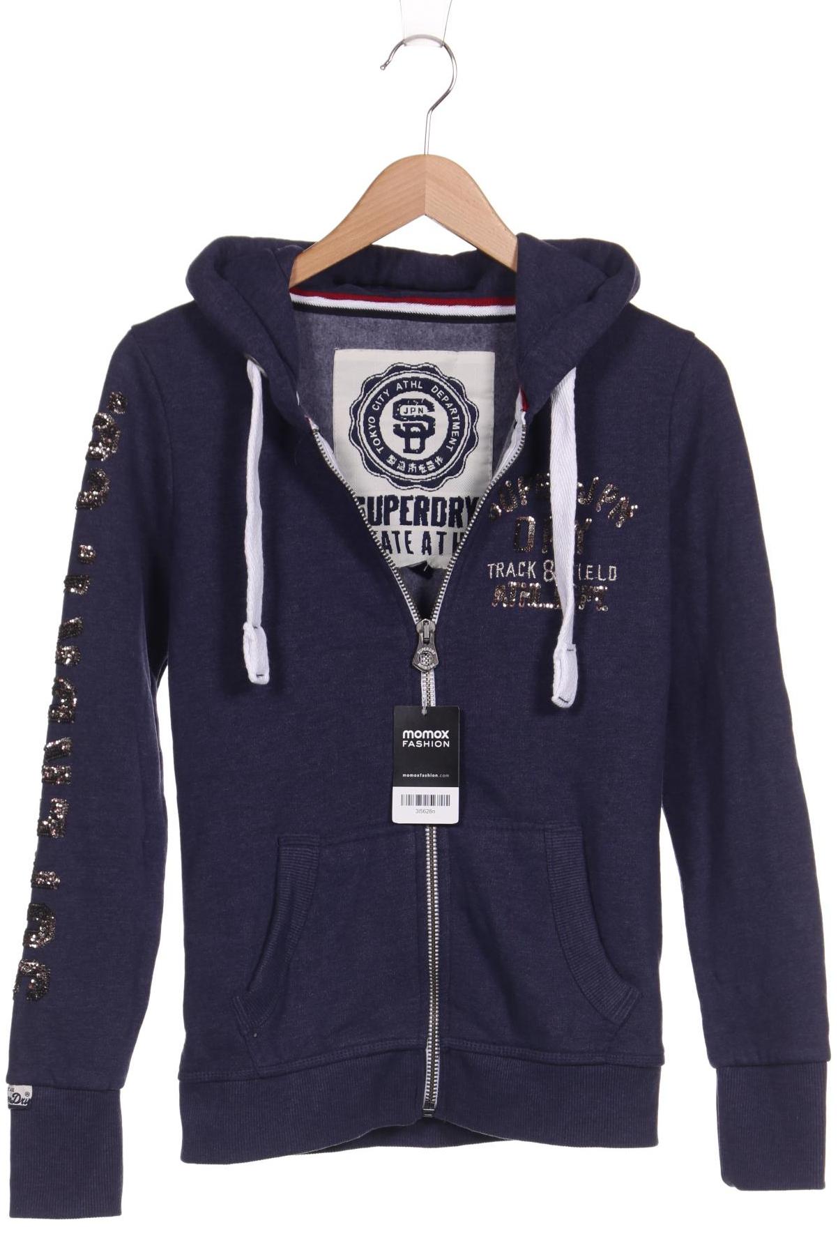 

Superdry Damen Kapuzenpullover, marineblau