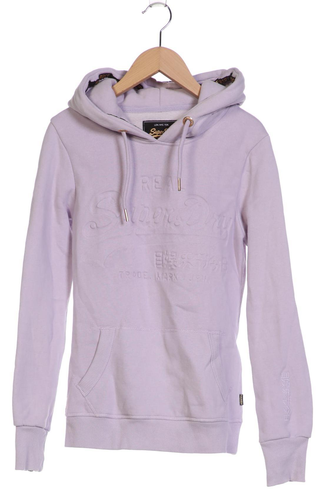 

Superdry Damen Kapuzenpullover, flieder, Gr. 36