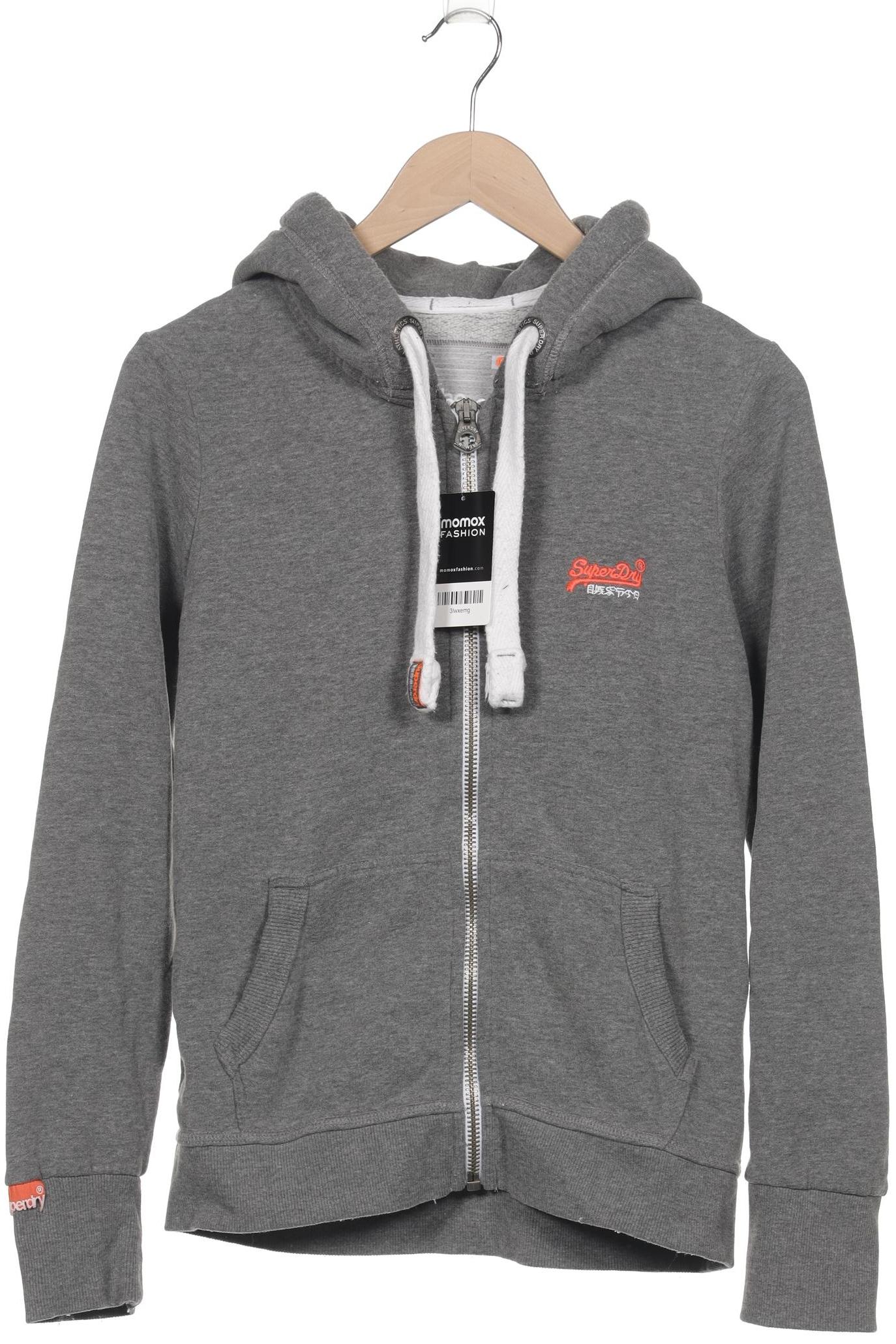 

Superdry Damen Kapuzenpullover, grau, Gr. 42
