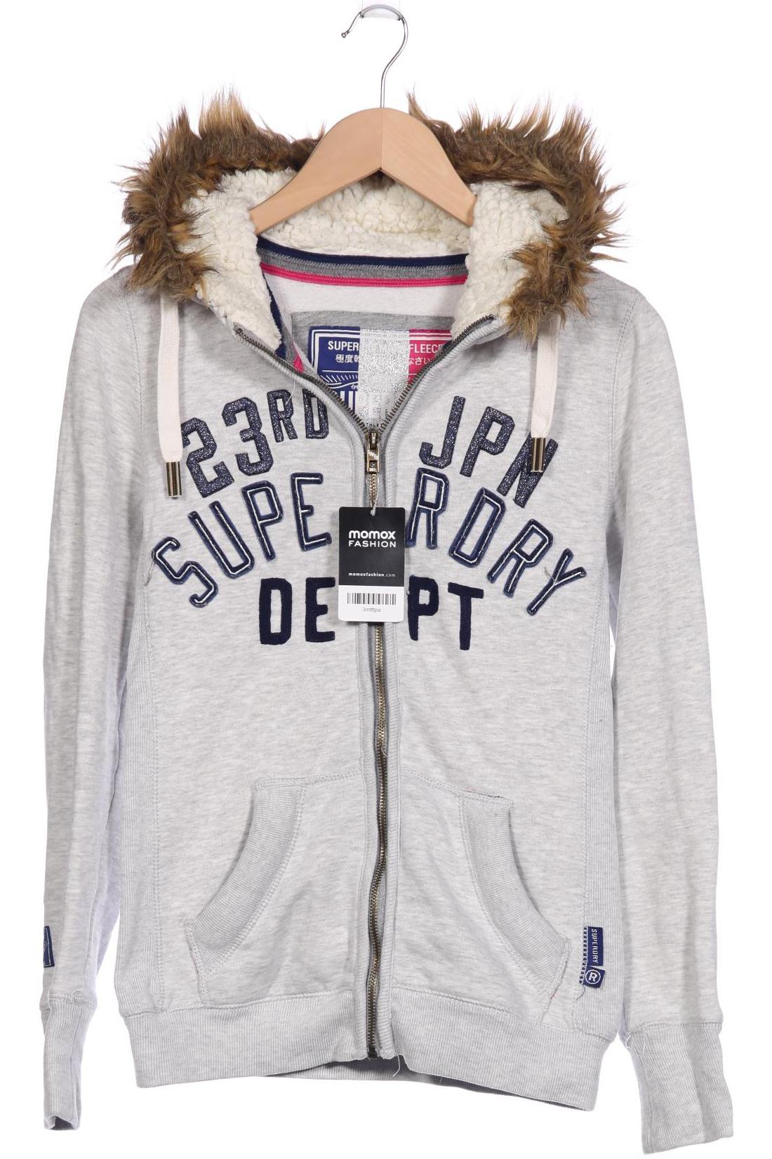 

Superdry Damen Kapuzenpullover, grau