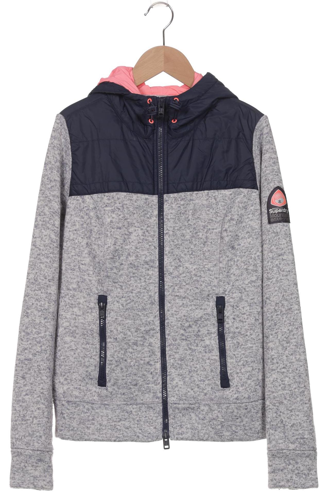 

Superdry Damen Kapuzenpullover, blau, Gr. 38