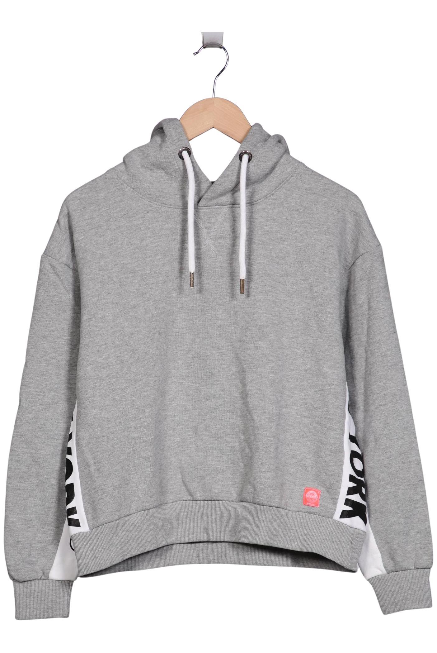 

Superdry Damen Kapuzenpullover, grau, Gr. 38