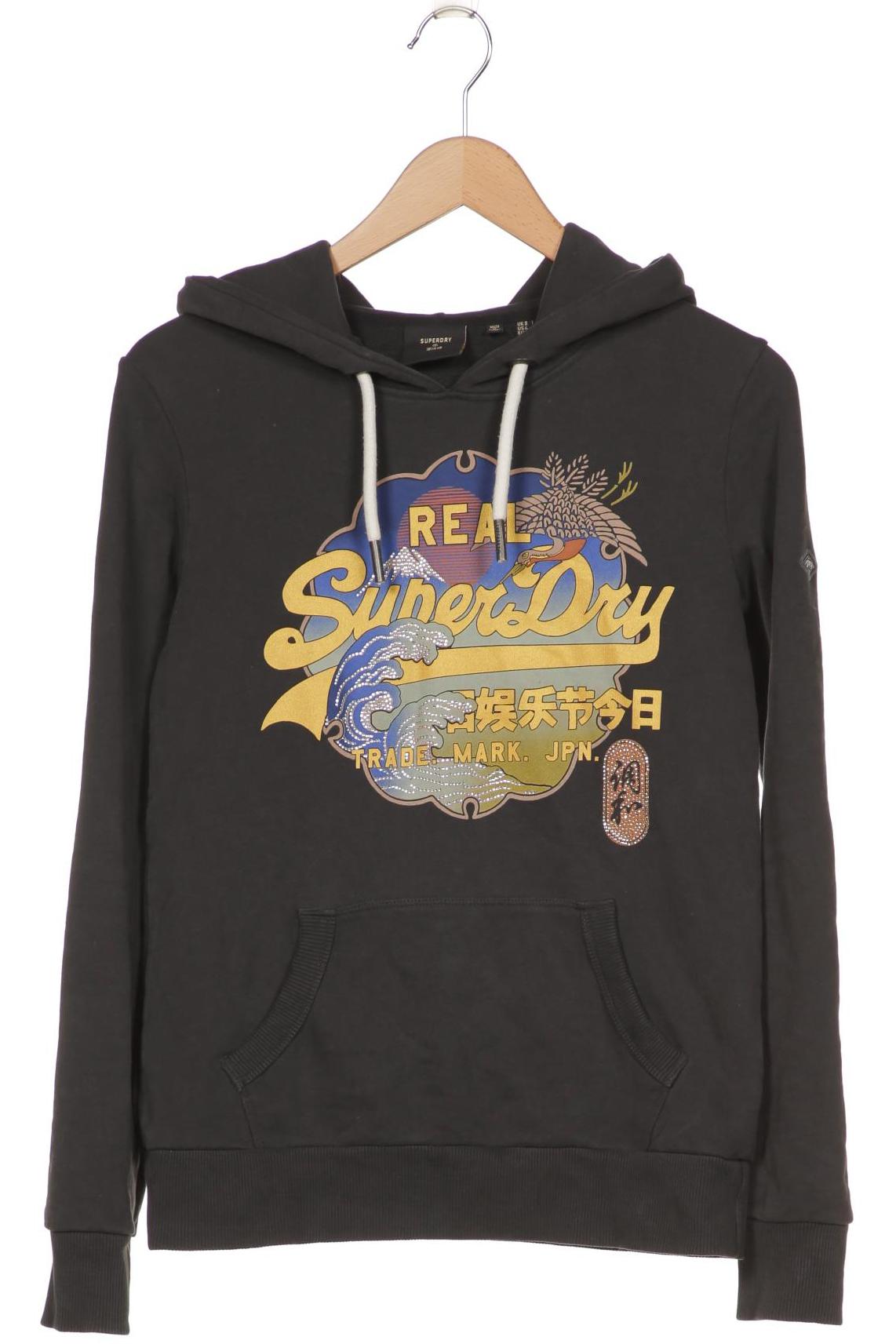 

Superdry Damen Kapuzenpullover, schwarz