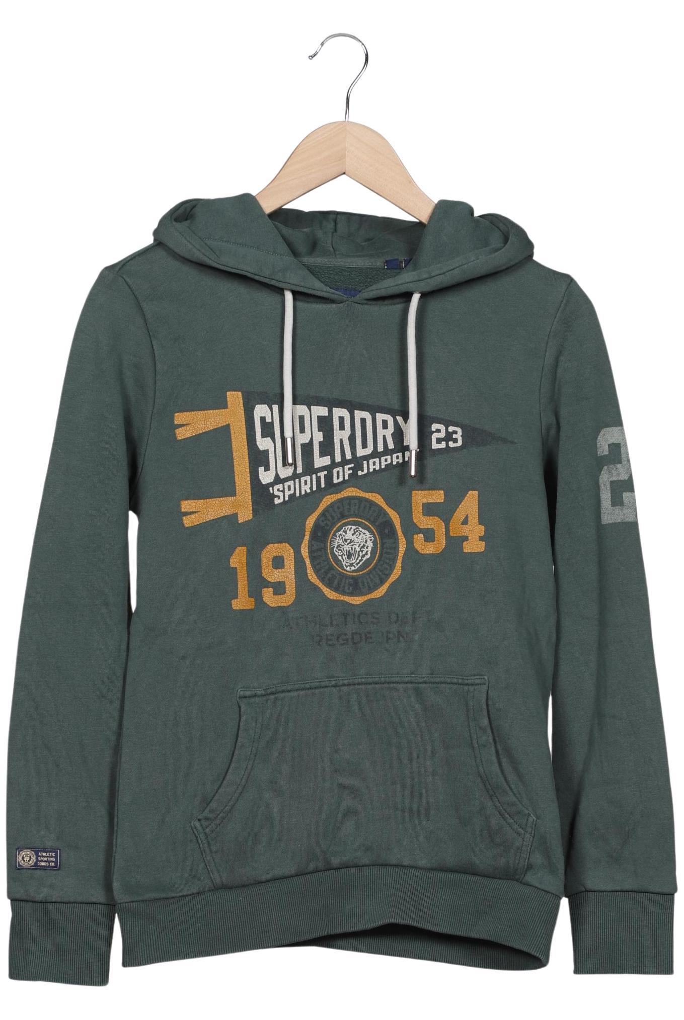 

Superdry Damen Kapuzenpullover, grün, Gr. 38