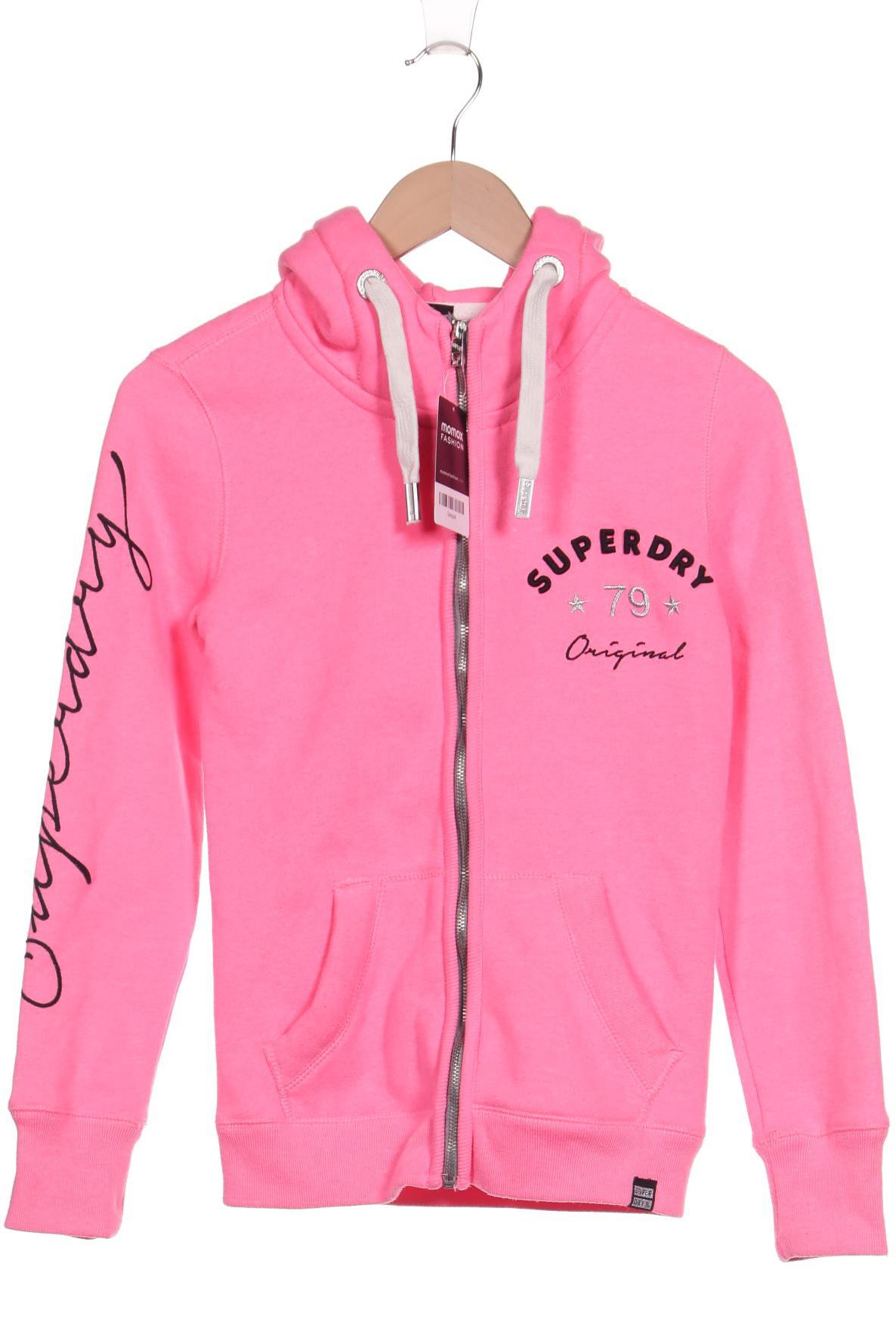 

Superdry Damen Kapuzenpullover, pink, Gr. 38
