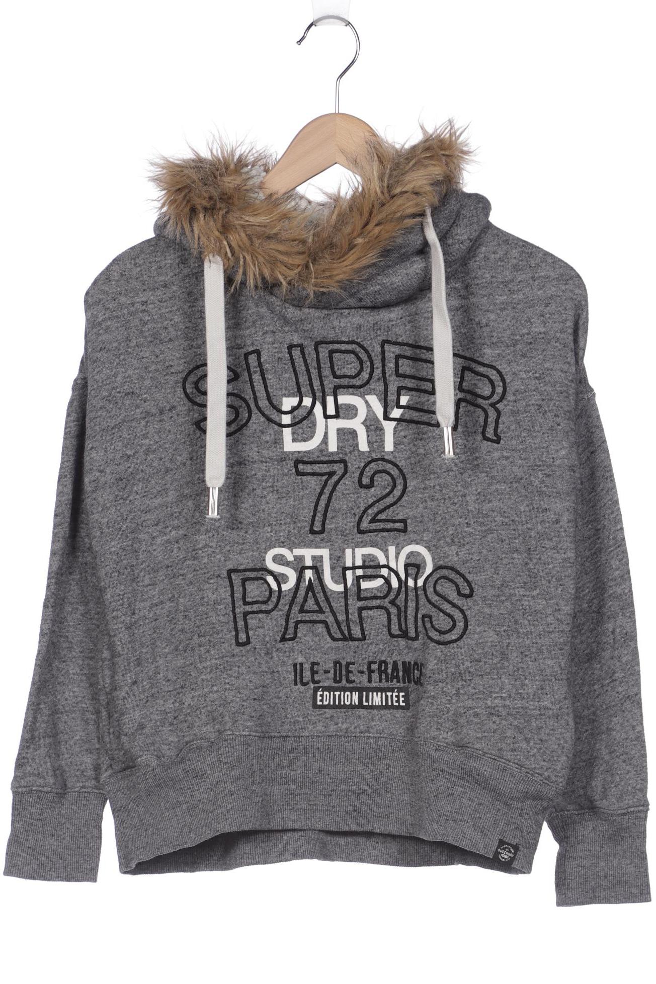 

Superdry Damen Kapuzenpullover, grau