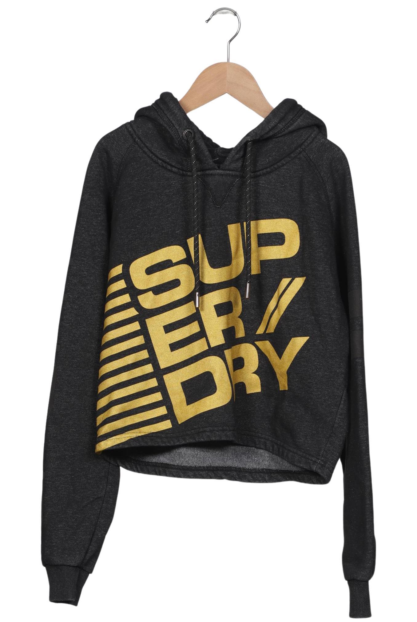 

Superdry Damen Kapuzenpullover, grau, Gr. 42