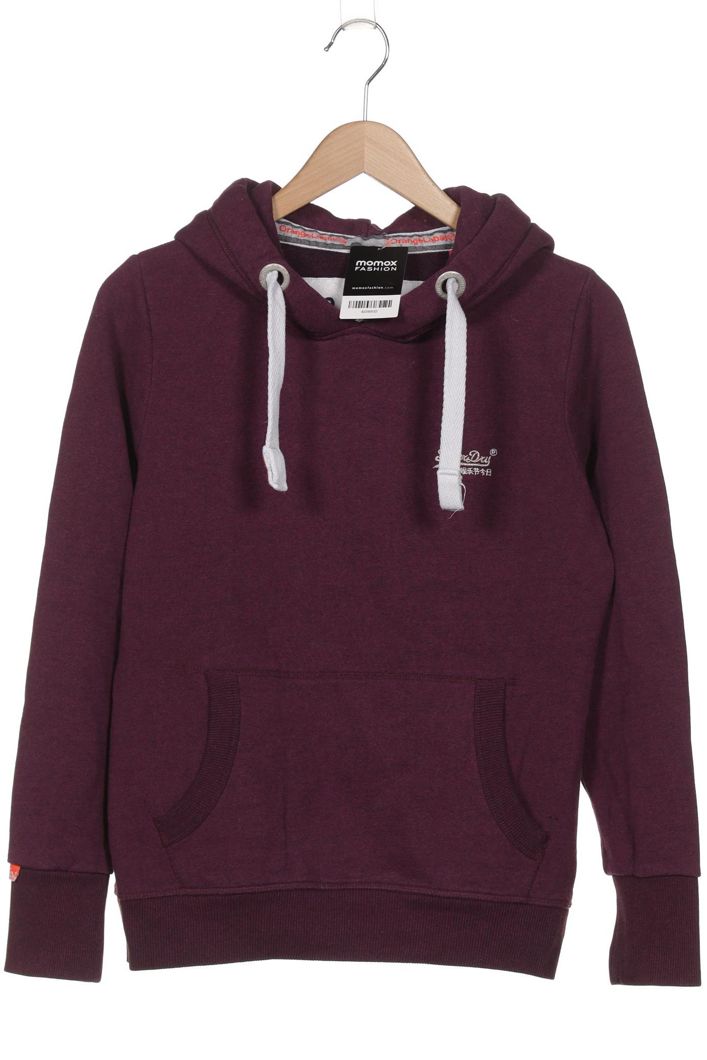 

Superdry Damen Kapuzenpullover, bordeaux, Gr. 38