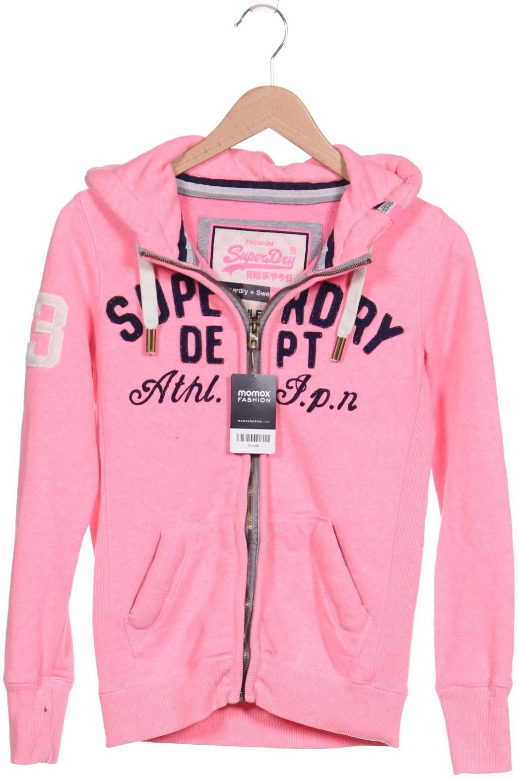 

Superdry Damen Kapuzenpullover, pink, Gr. 34