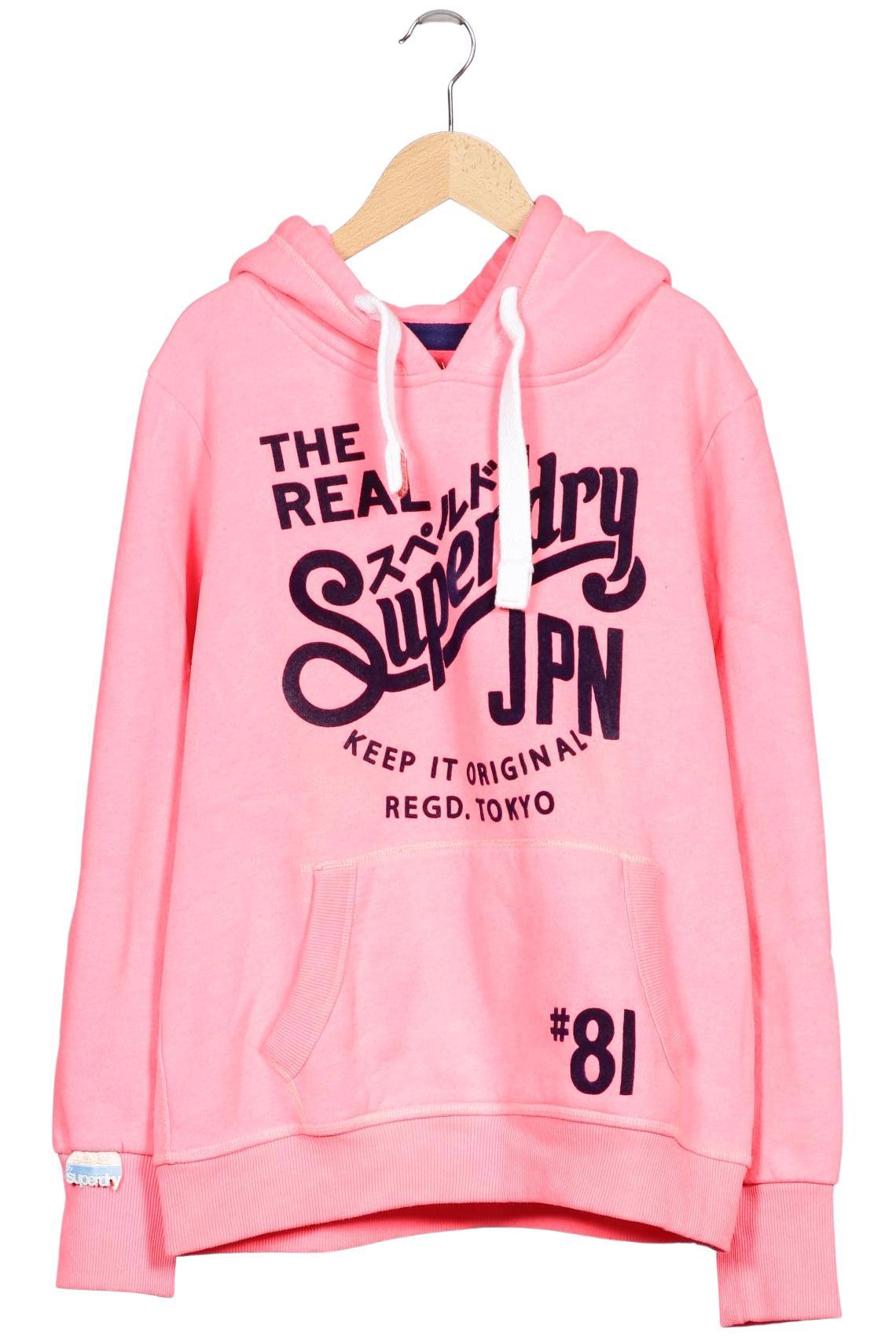 

Superdry Damen Kapuzenpullover, pink, Gr. 44