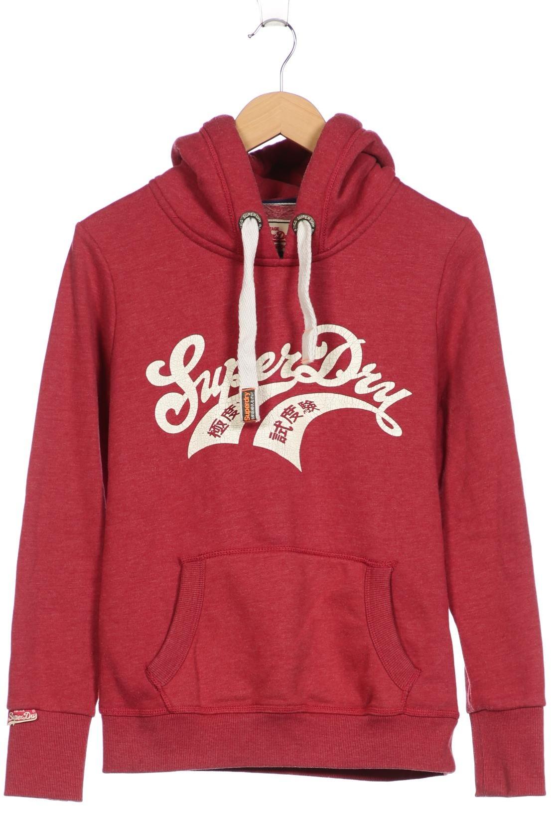 

Superdry Damen Kapuzenpullover, bordeaux, Gr. 38