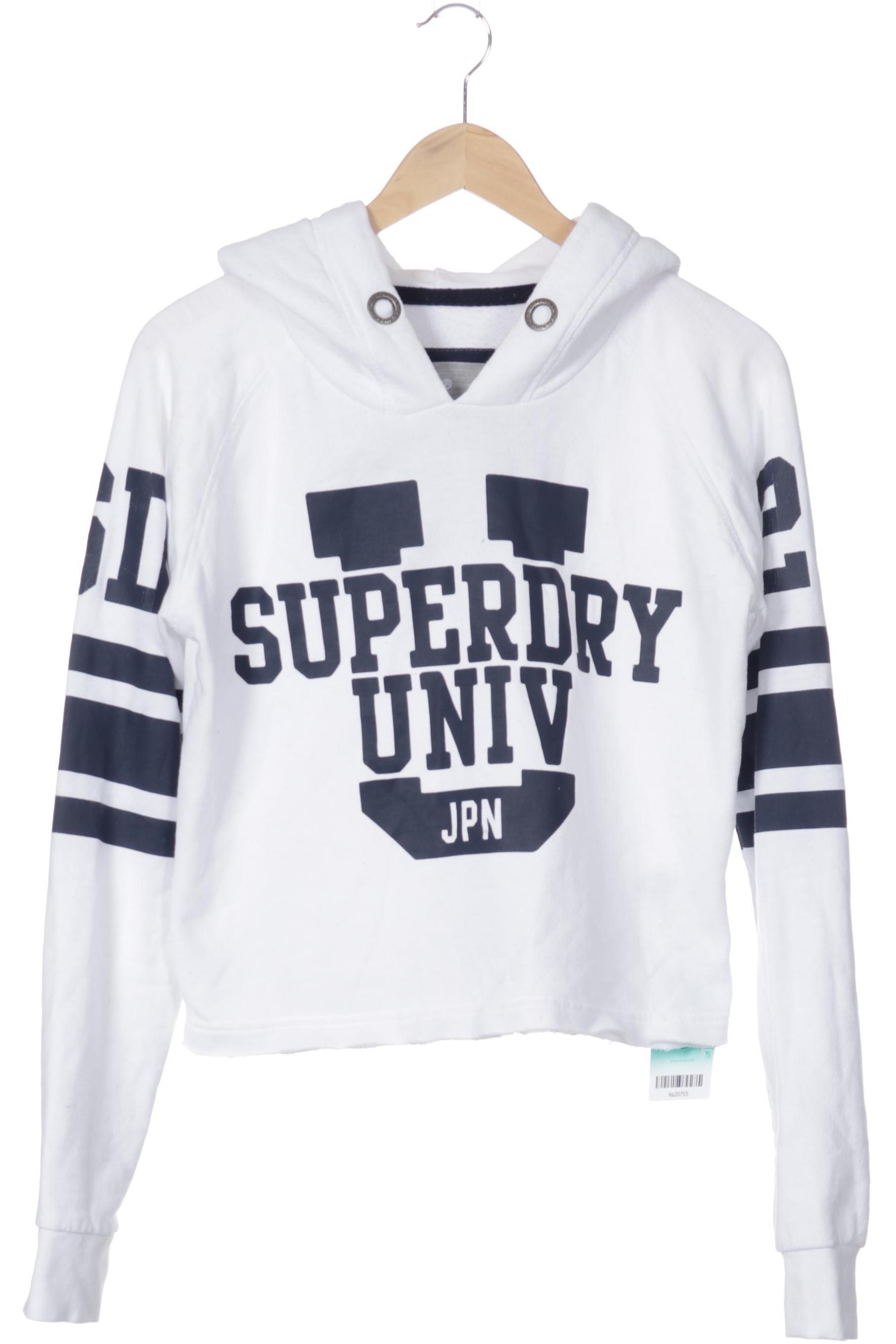 

Superdry Damen Kapuzenpullover, weiß, Gr.