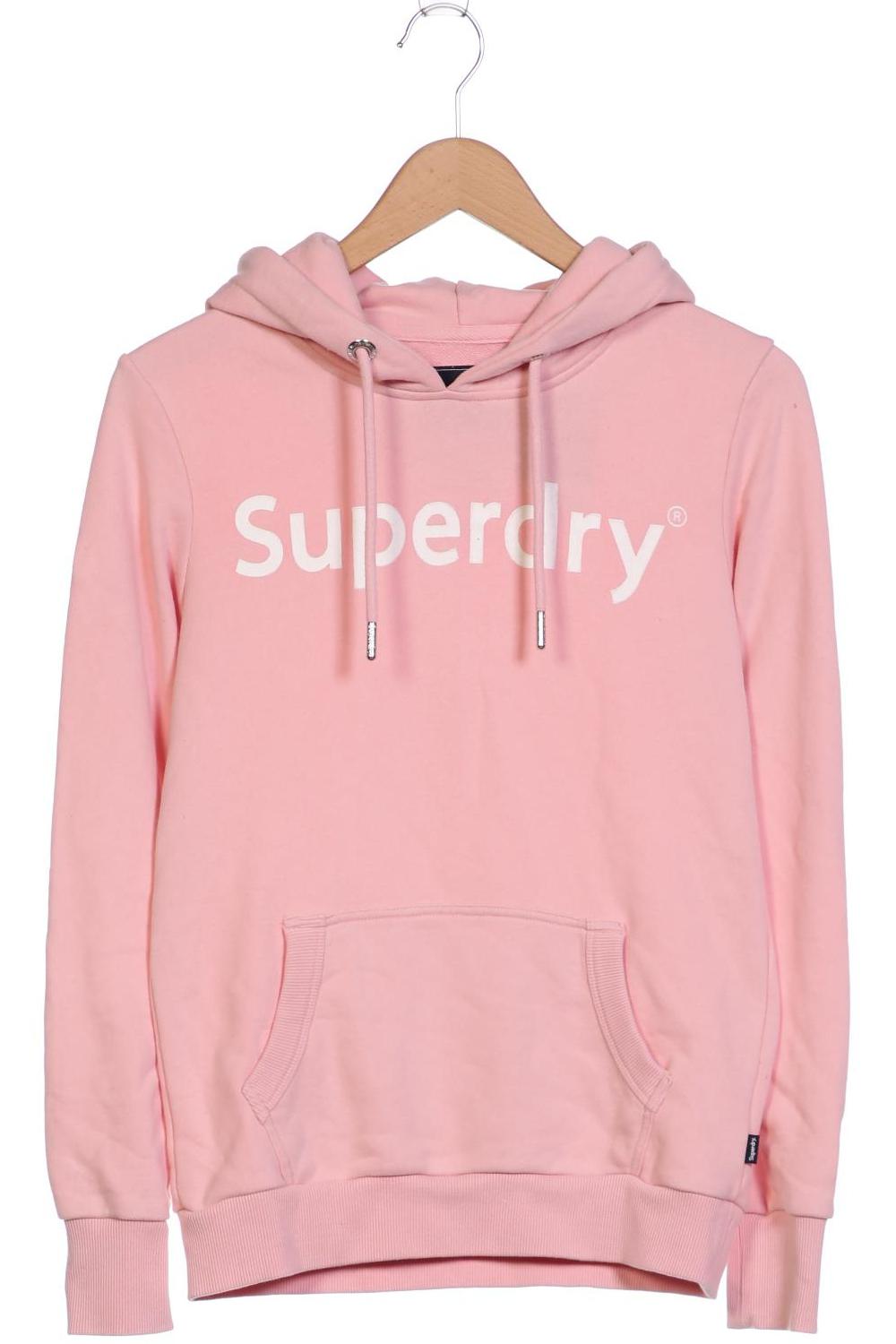 

Superdry Damen Kapuzenpullover, pink, Gr. 36