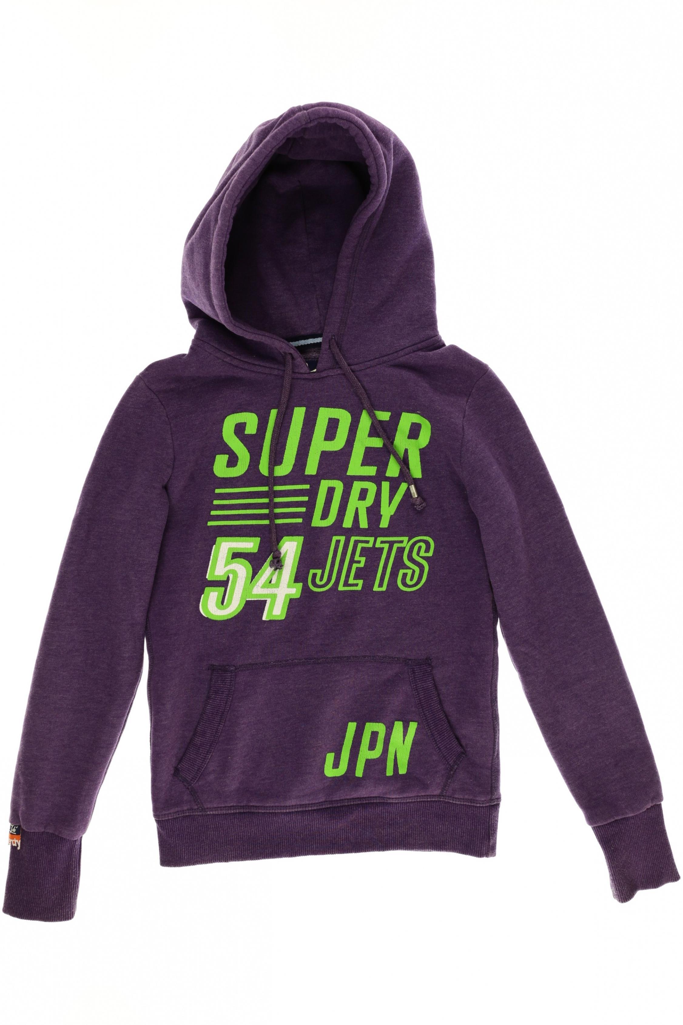 

Superdry Damen Kapuzenpullover, lila, Gr.