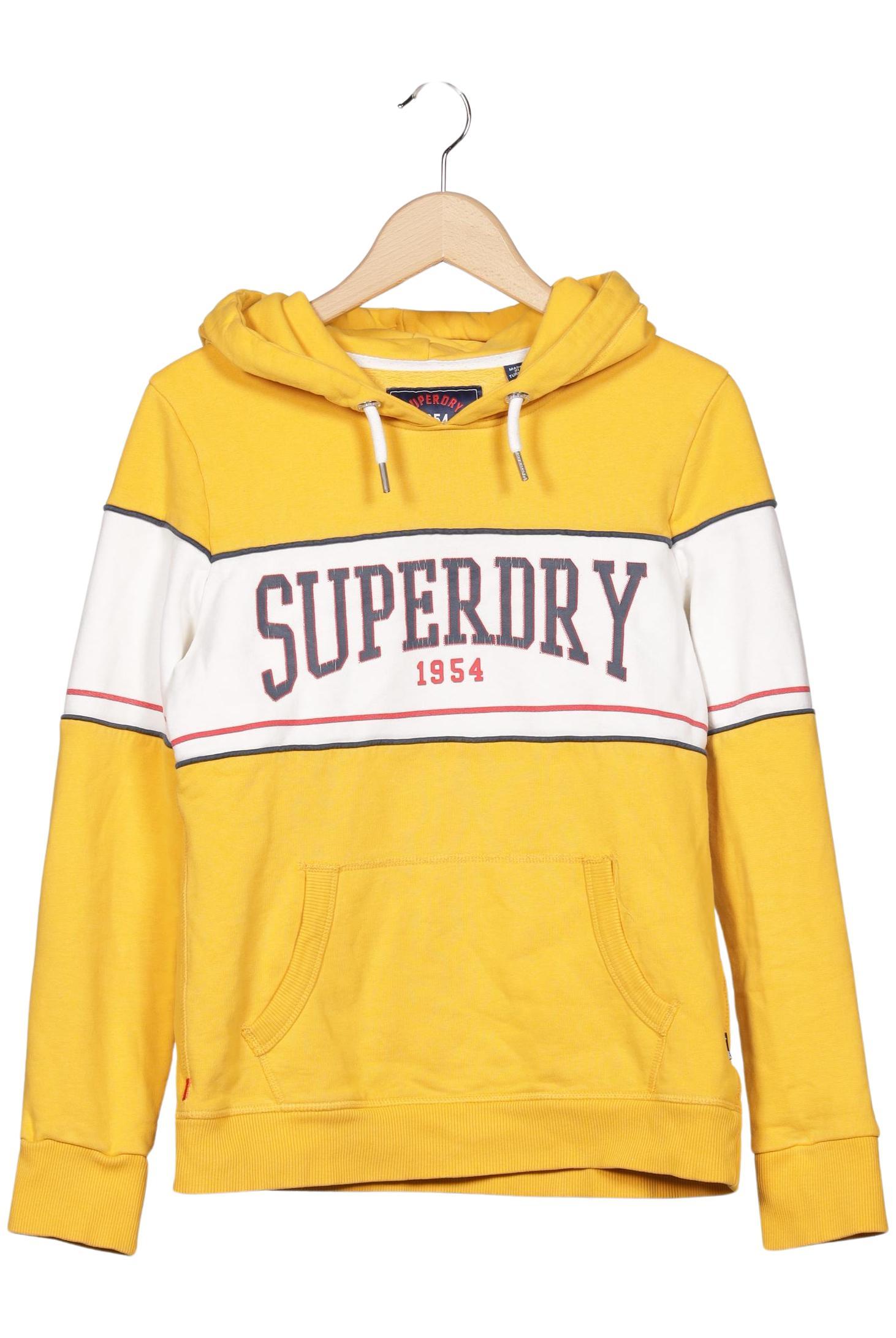 

Superdry Damen Kapuzenpullover, gelb, Gr. 40