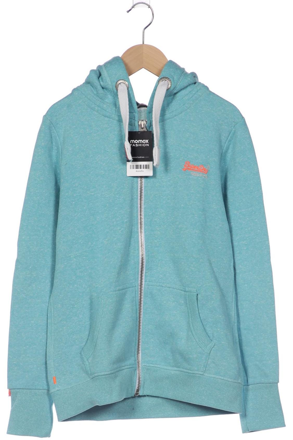 

Superdry Damen Kapuzenpullover, türkis, Gr. 38