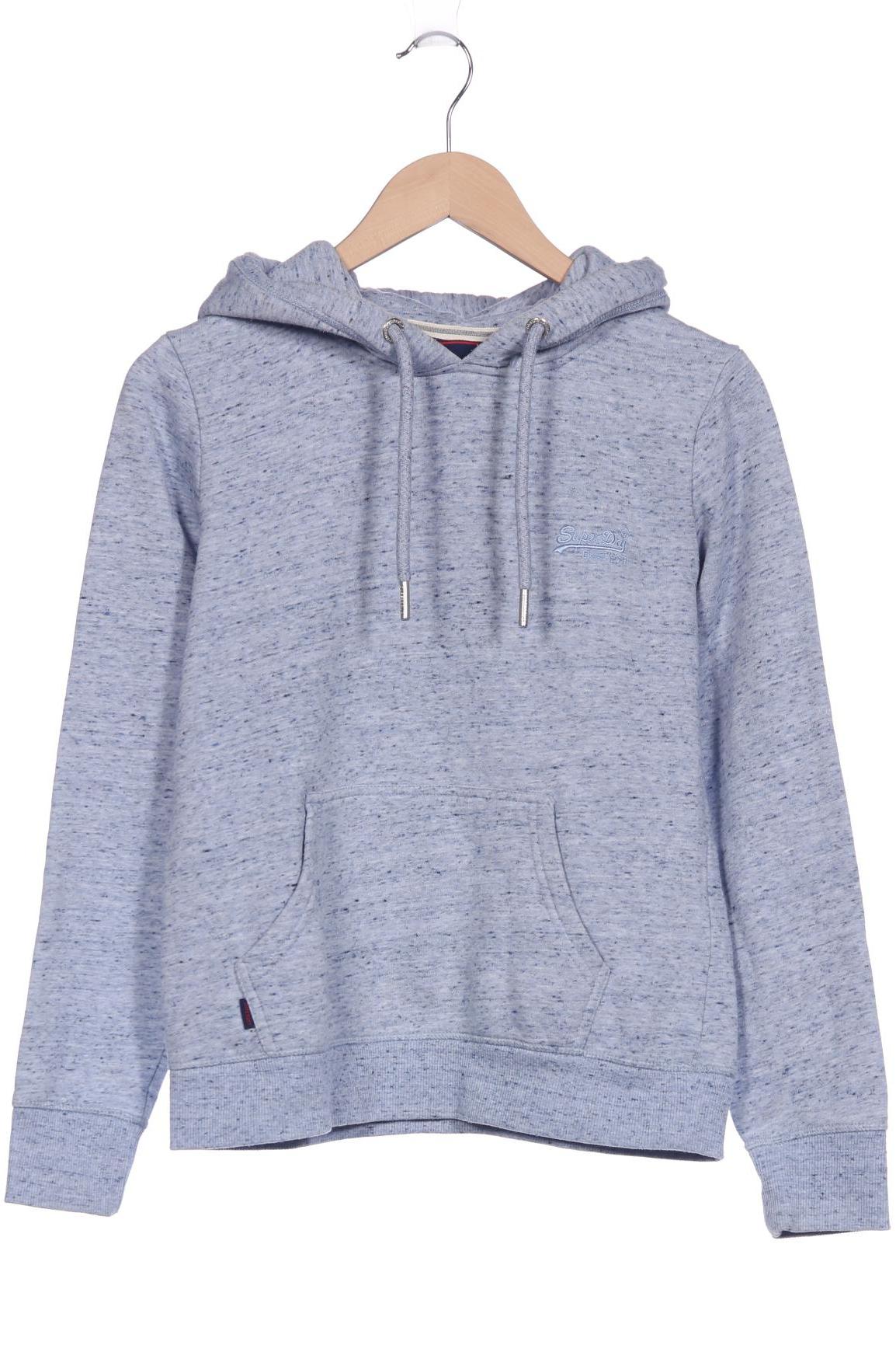 

Superdry Damen Kapuzenpullover, blau, Gr. 38