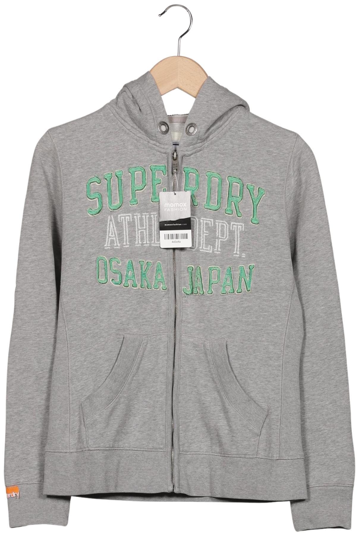 

Superdry Damen Kapuzenpullover, grau, Gr. 38