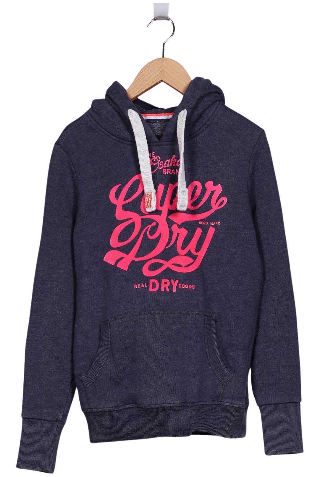 

Superdry Damen Kapuzenpullover, marineblau, Gr. 34
