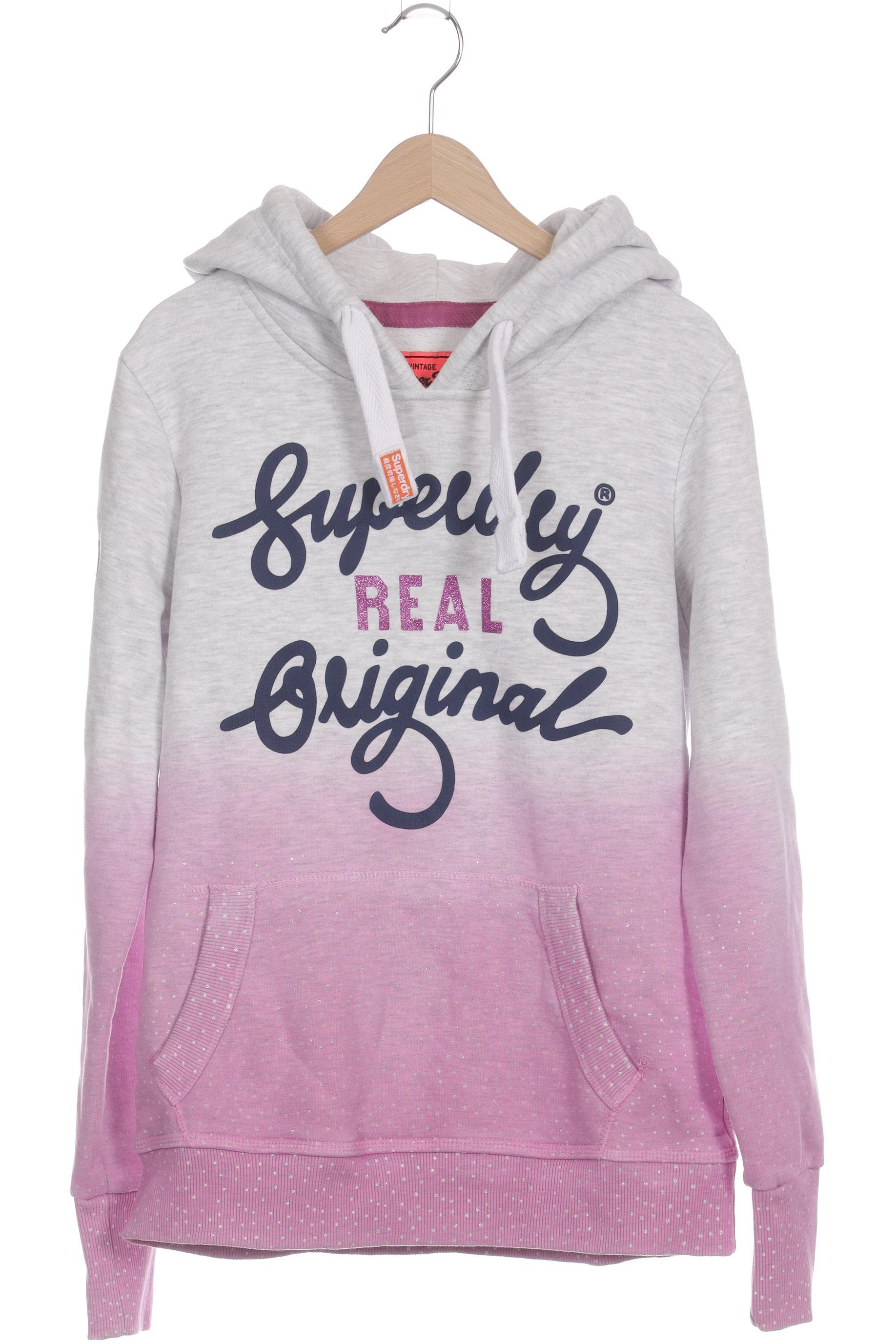 

Superdry Damen Kapuzenpullover, grau, Gr.