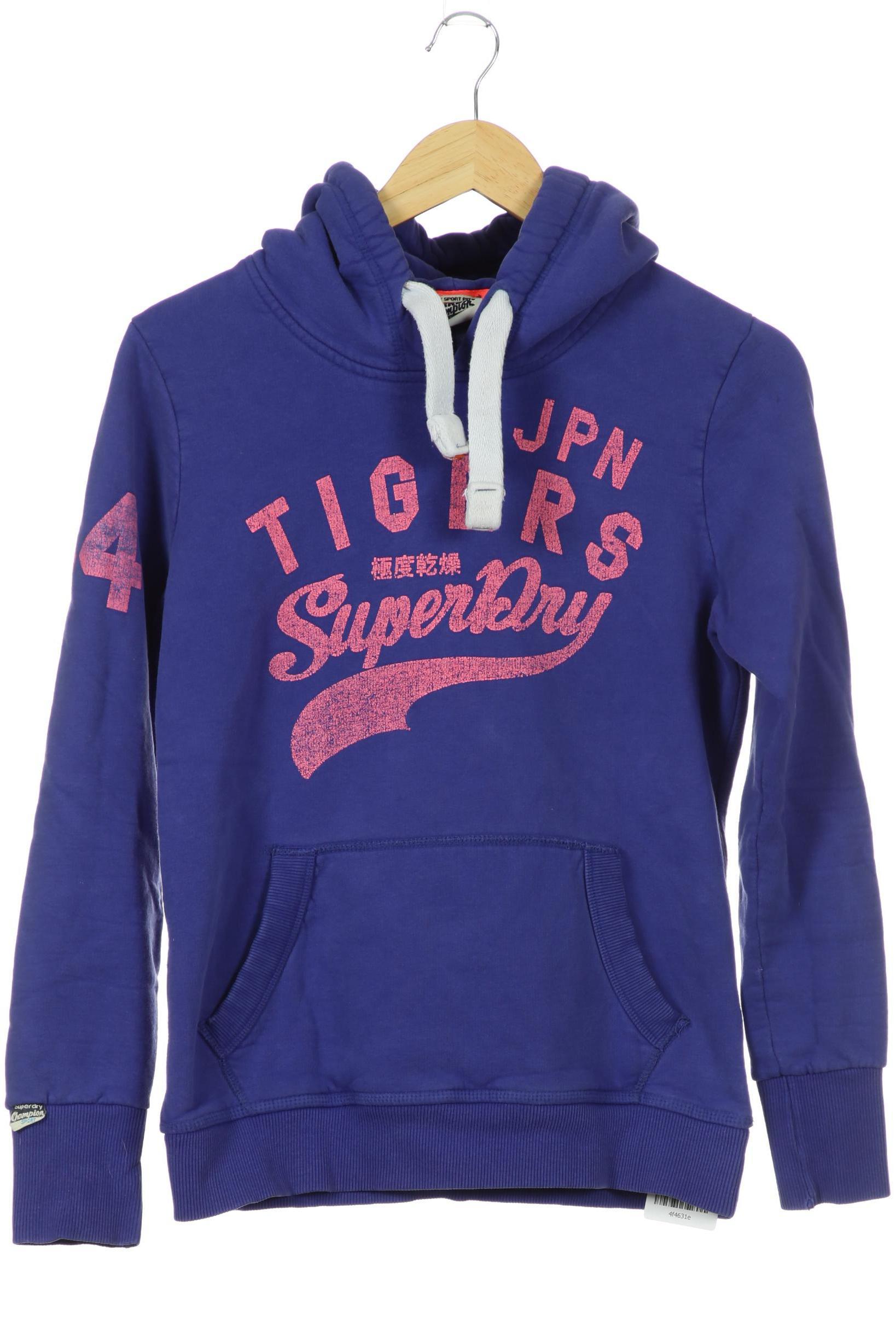 

Superdry Damen Kapuzenpullover, lila, Gr.