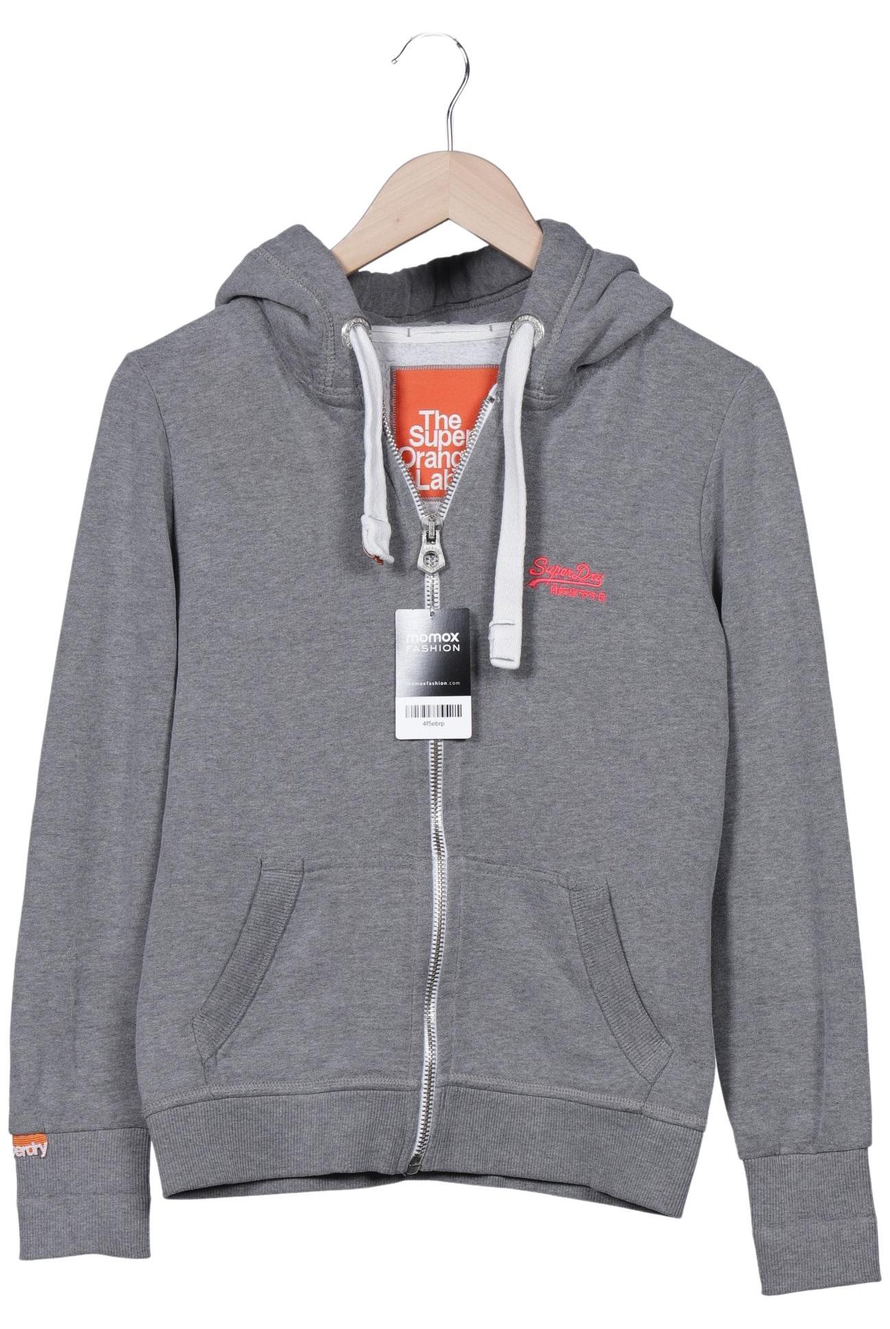 

Superdry Damen Kapuzenpullover, grau, Gr. 36