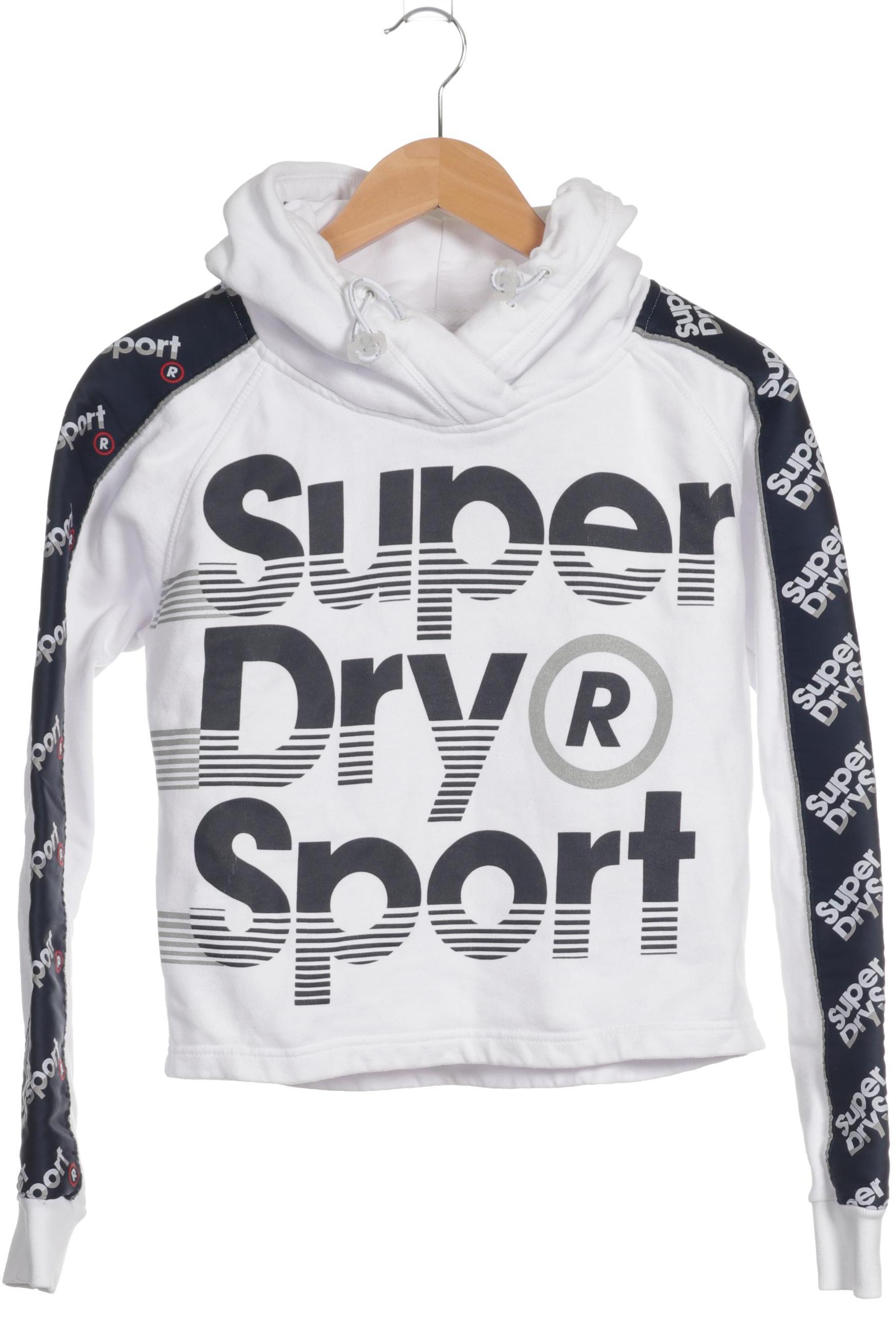 

Superdry Damen Kapuzenpullover, weiß, Gr.